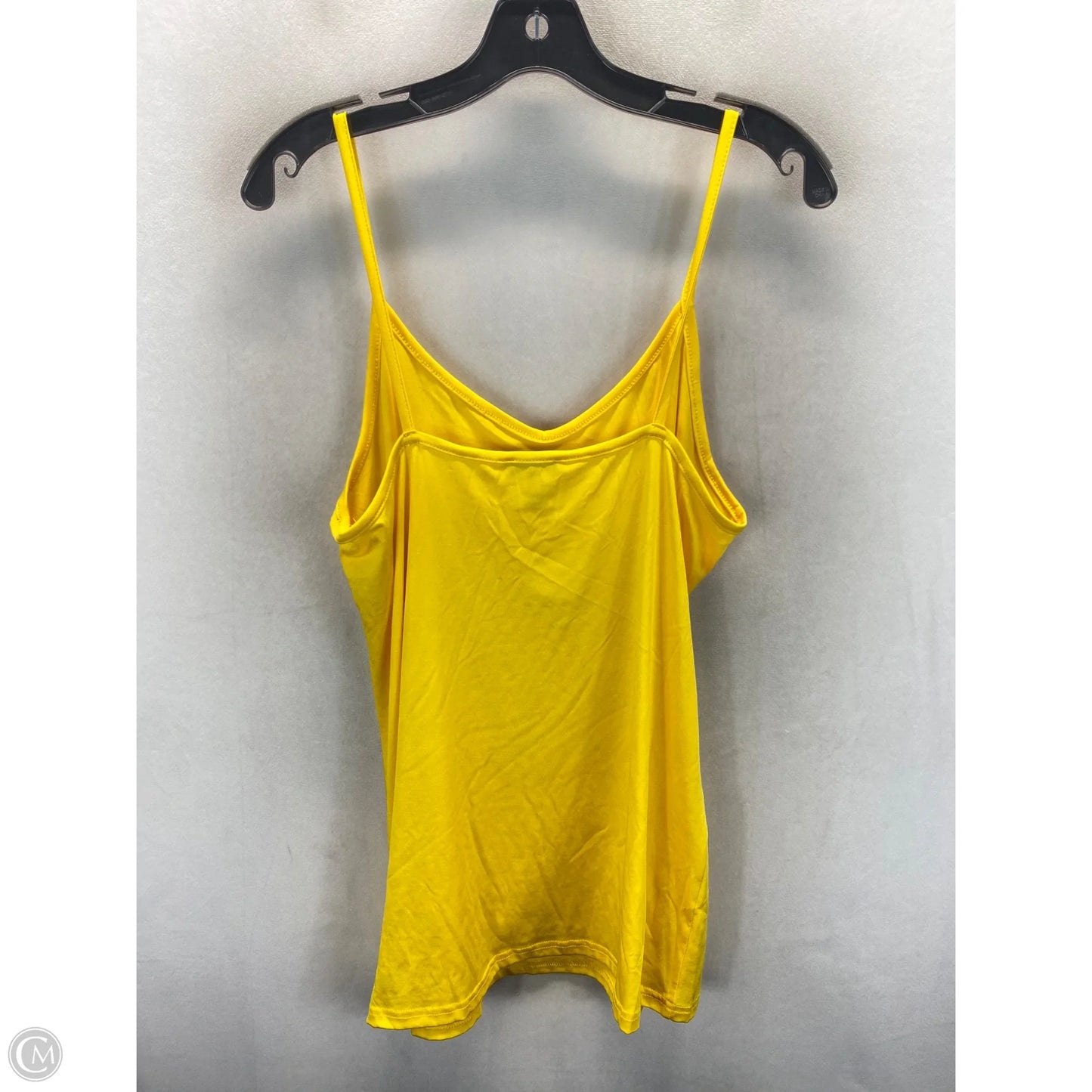 Top Sleeveless By Fashion Nova In Yellow, Size: Xl