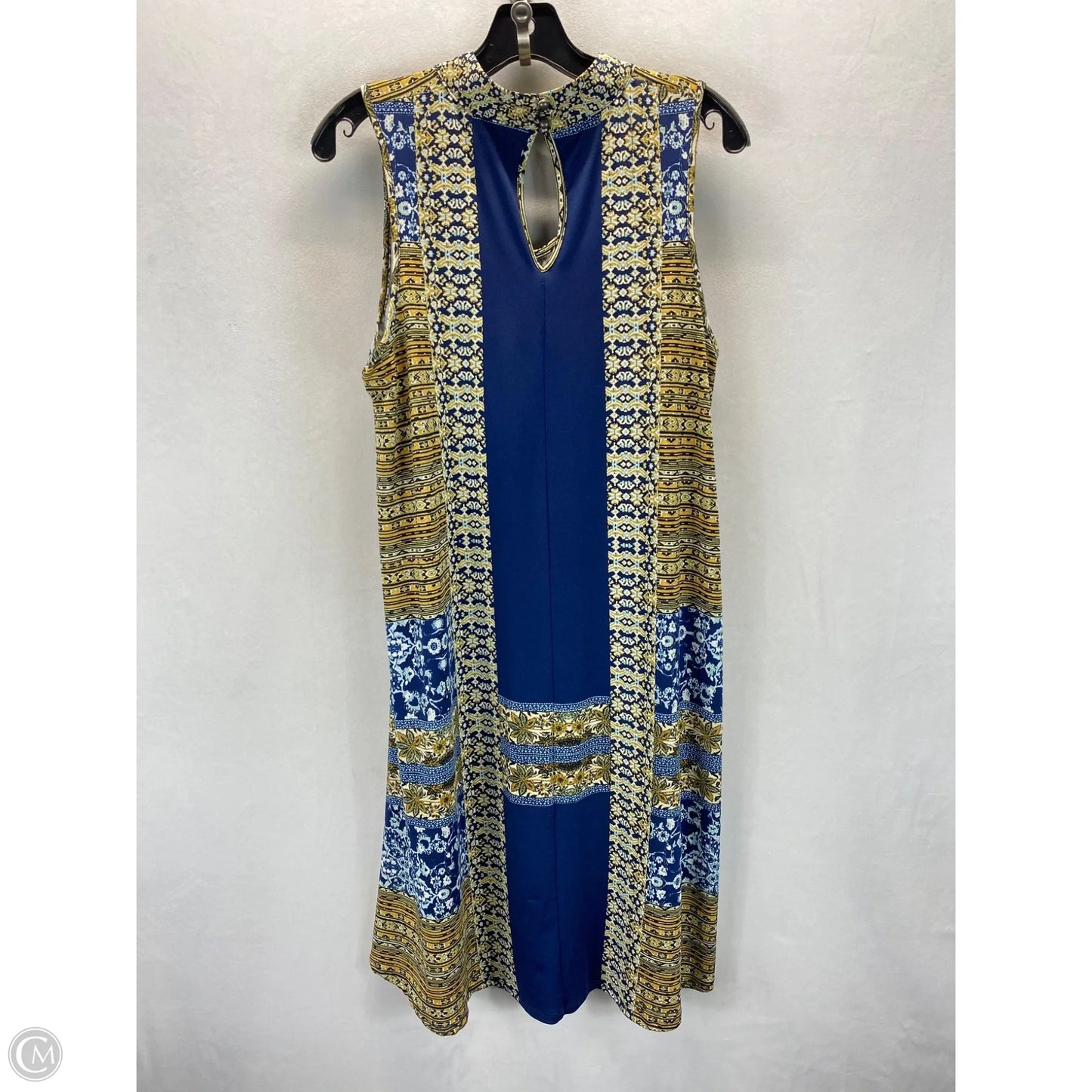 Dress Casual Midi By One World In Multi-colored, Size: L