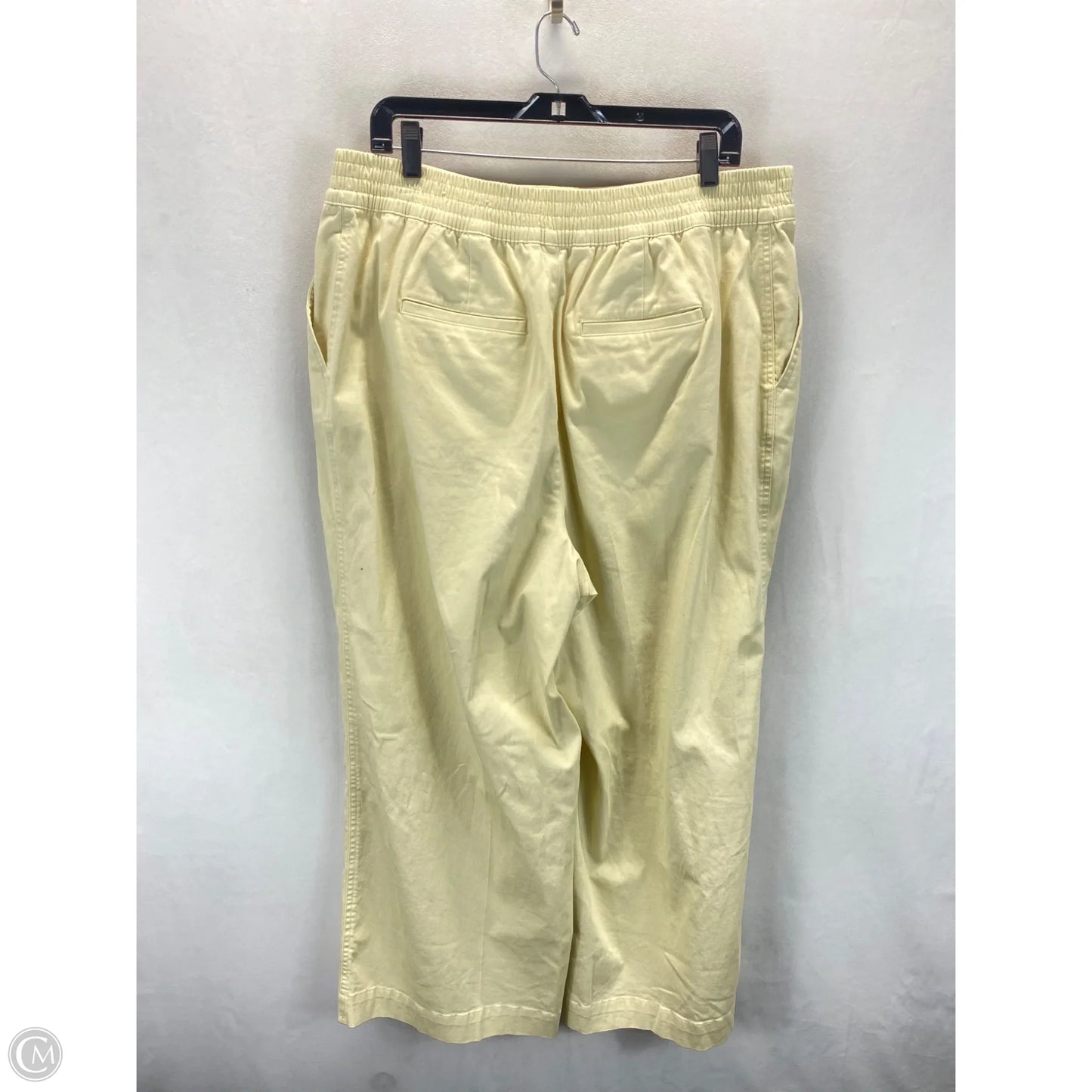 Pants Dress By Clothes Mentor In Yellow, Size: 1x