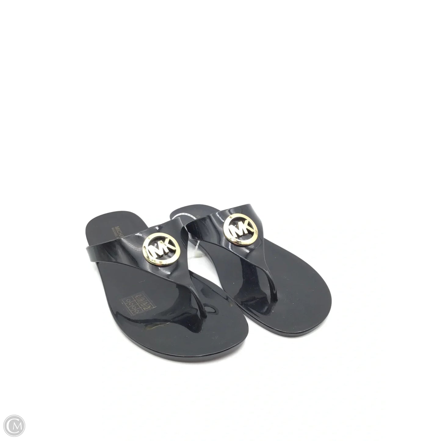 Sandals Designer By Michael Kors In Black, Size: 11