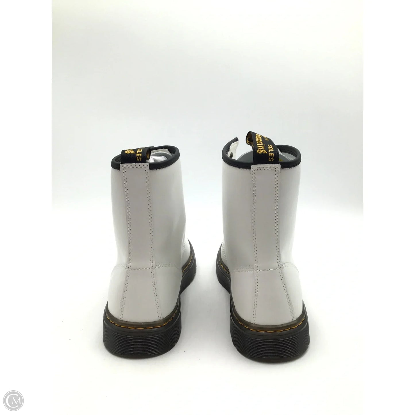 Boots Ankle Flats By Dr Martens In White, Size: 11