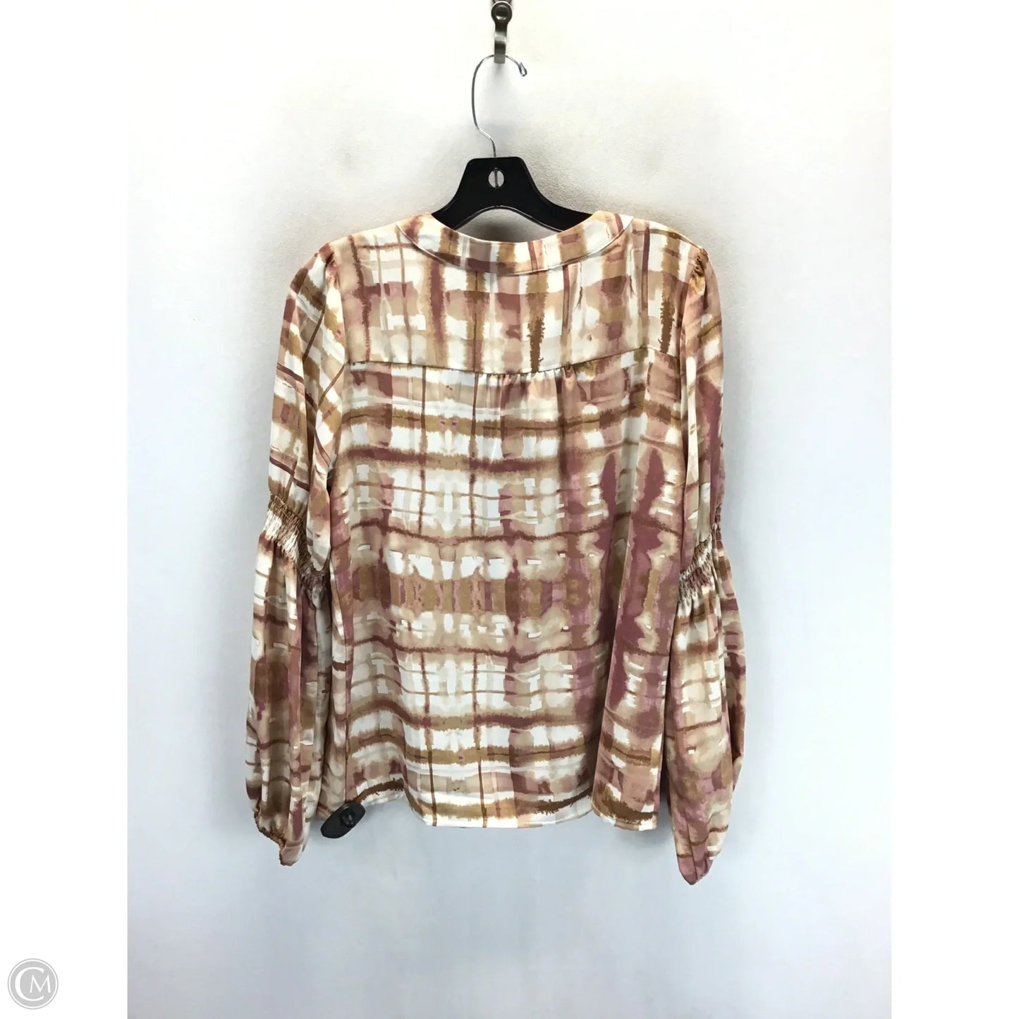 Top Long Sleeve By Nine West In Multi-colored, Size: M