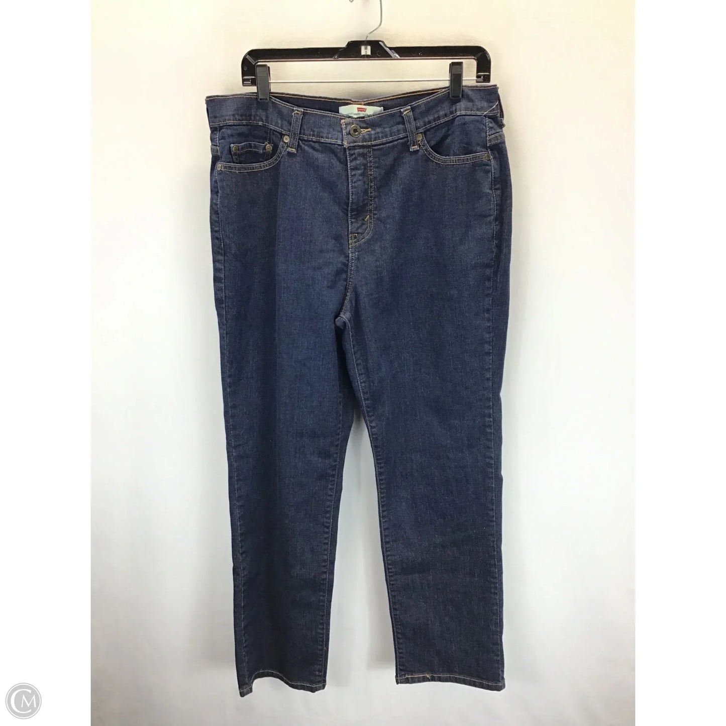 Jeans Straight By Levis In Blue, Size: 16