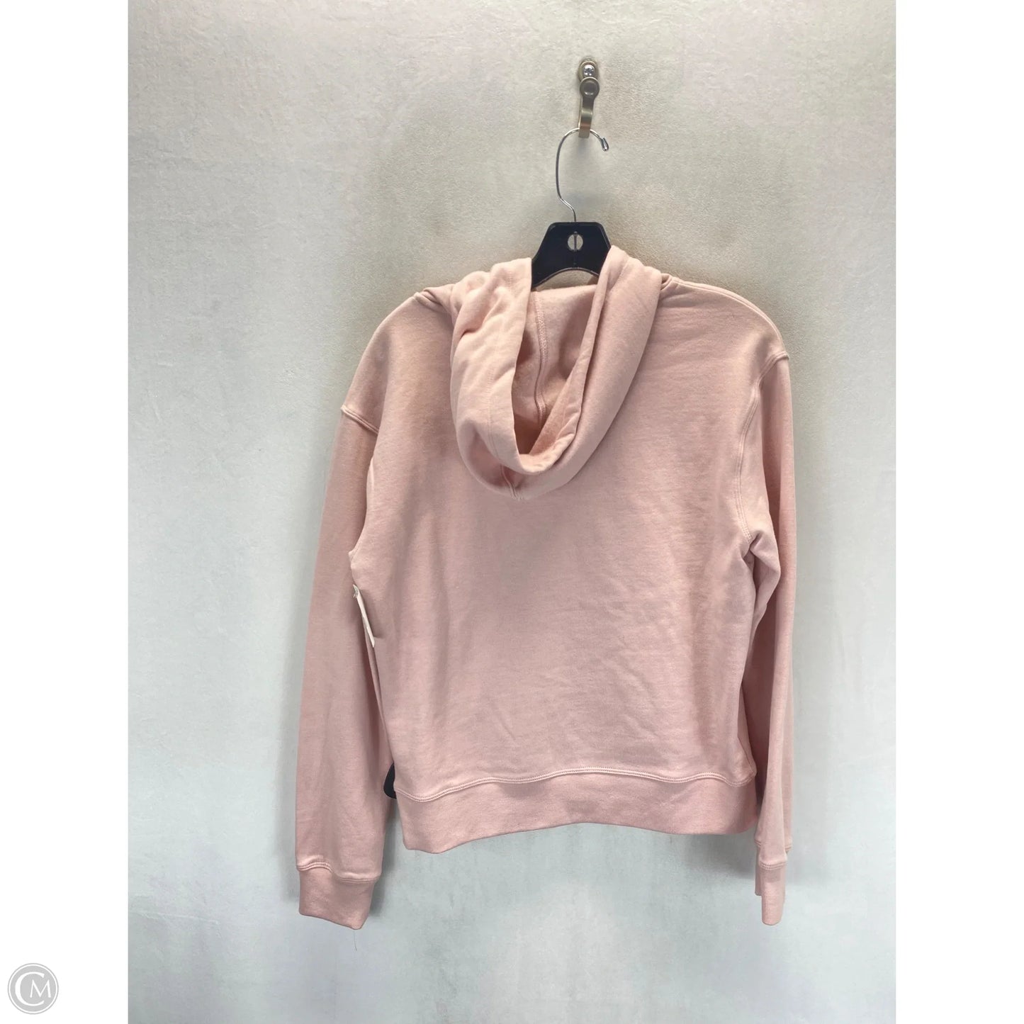 Sweatshirt Hoodie By Champion In Pink, Size: S