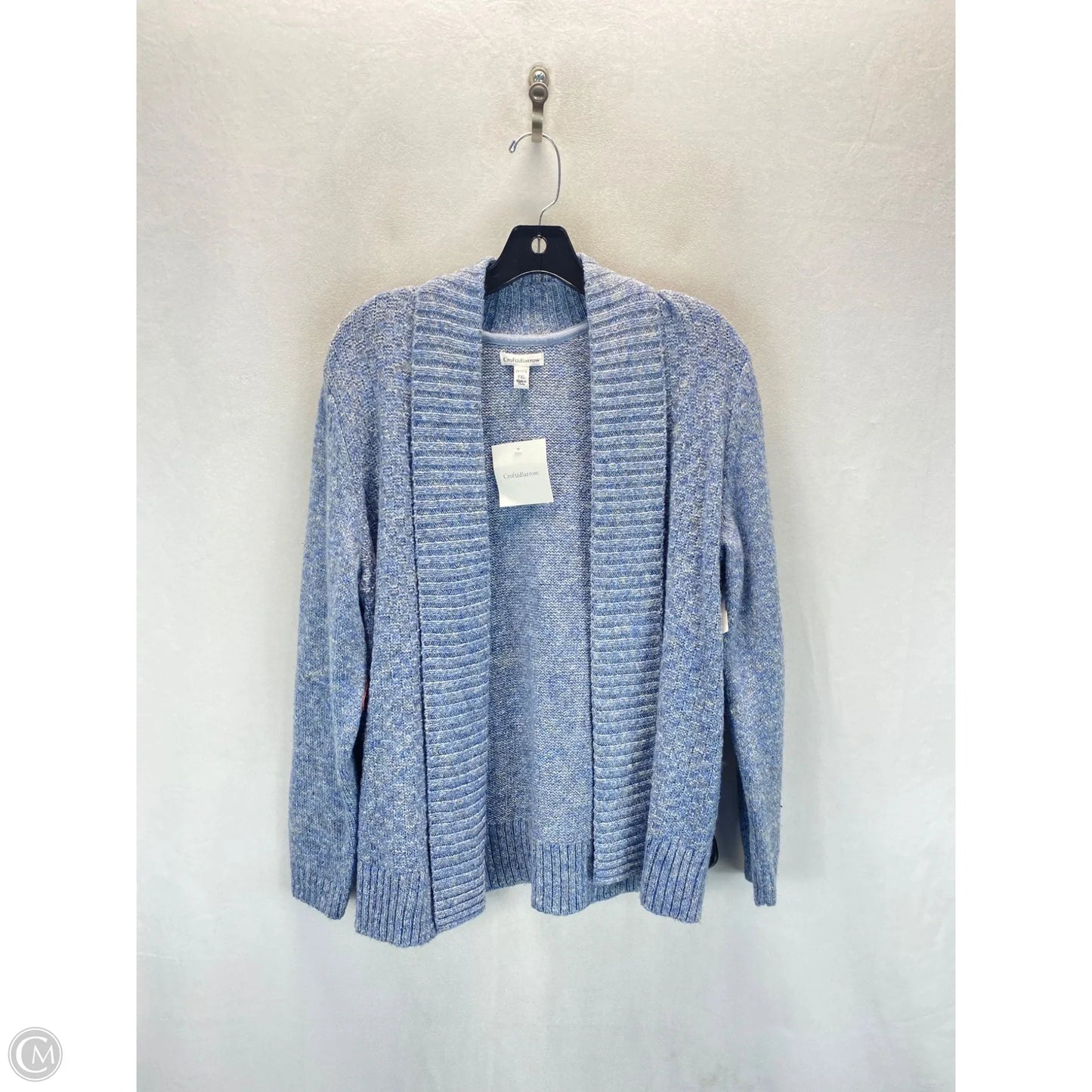 Cardigan By Croft And Barrow In Blue, Size: Xlp