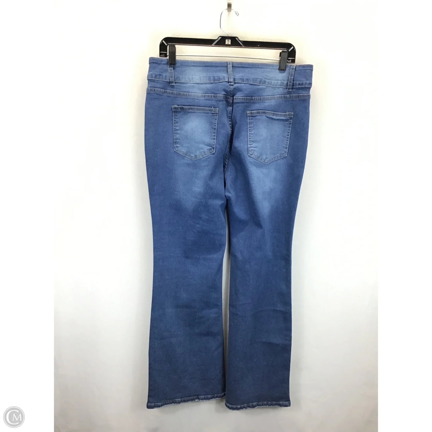 Jeans Flared By Clothes Mentor In Blue, Size: 2x