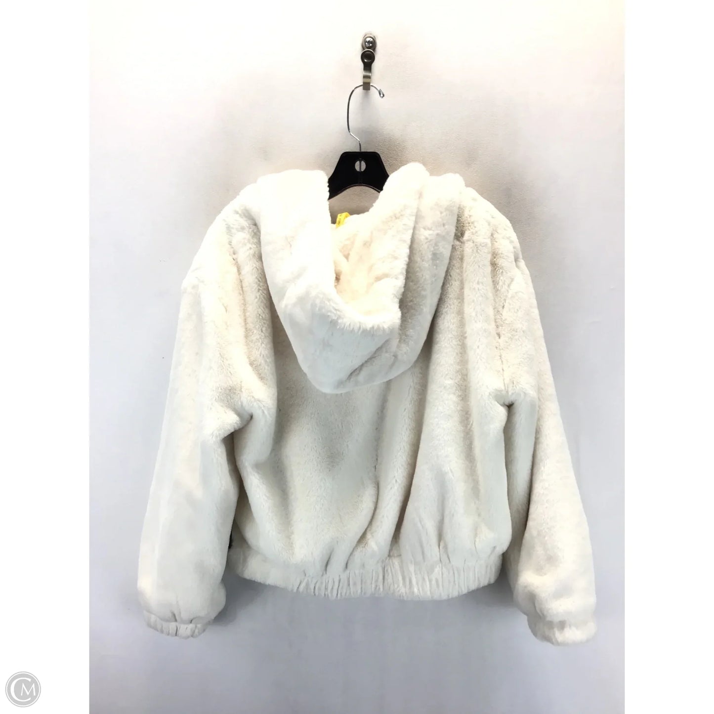 Coat Faux Fur & Sherpa By Rachel Zoe In White, Size: M