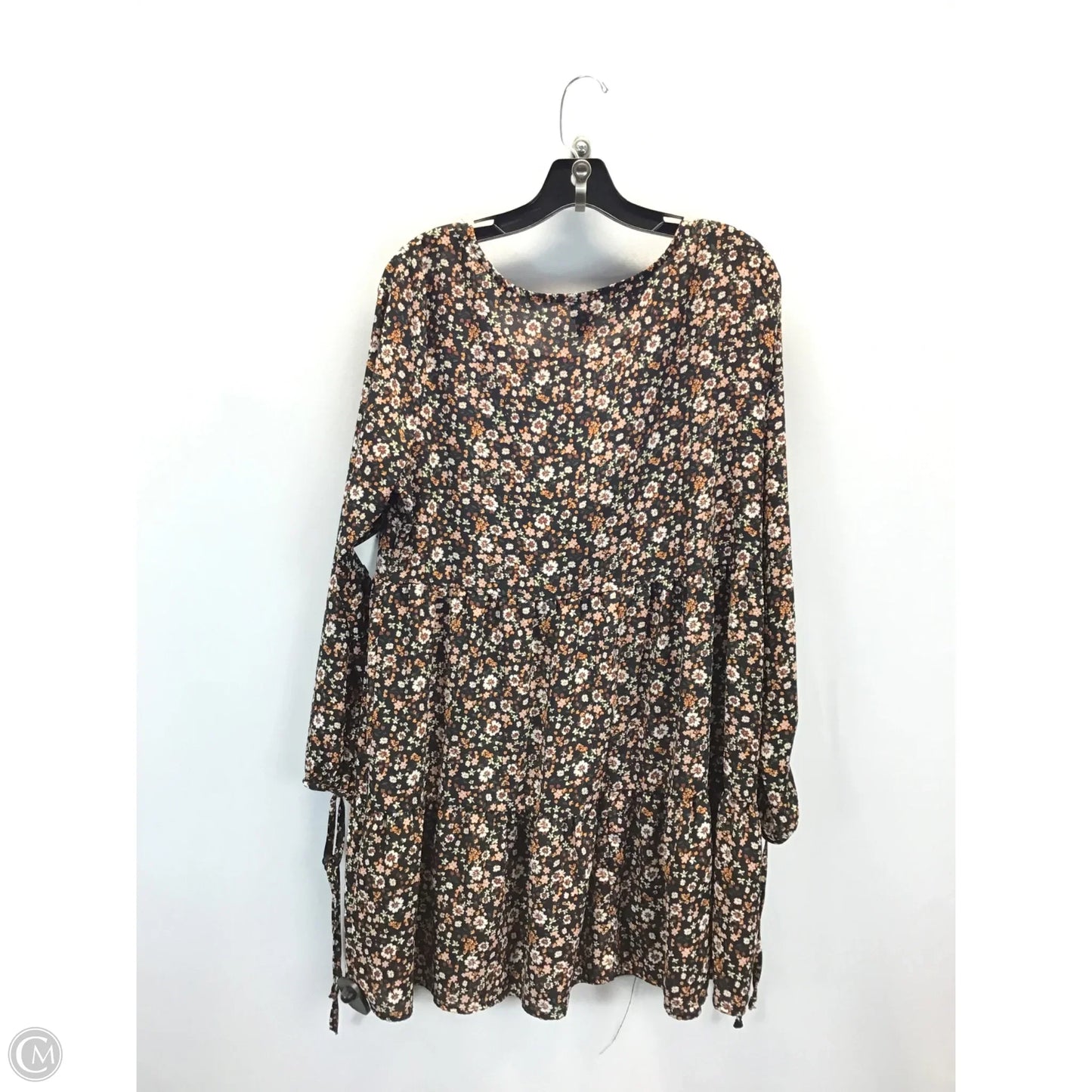 Top Long Sleeve By Wild Fable In Floral Print, Size: L