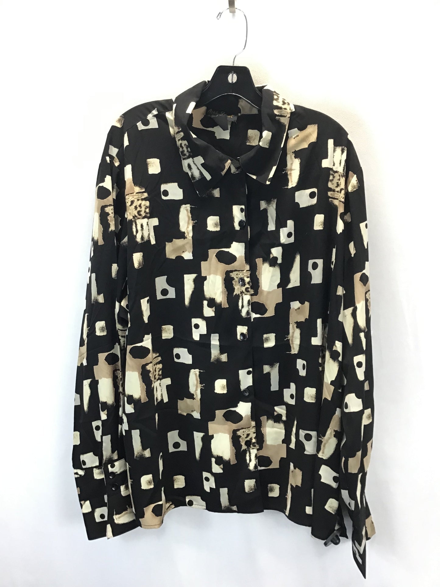 Blouse Long Sleeve By Ashley Stewart Size: 2x