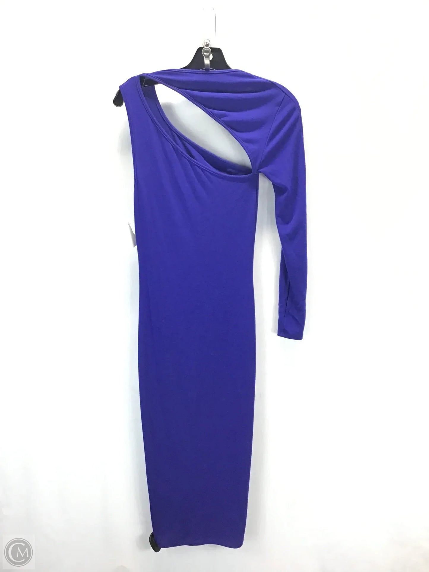 Dress Casual Maxi By Fashion Nova In Blue, Size: M