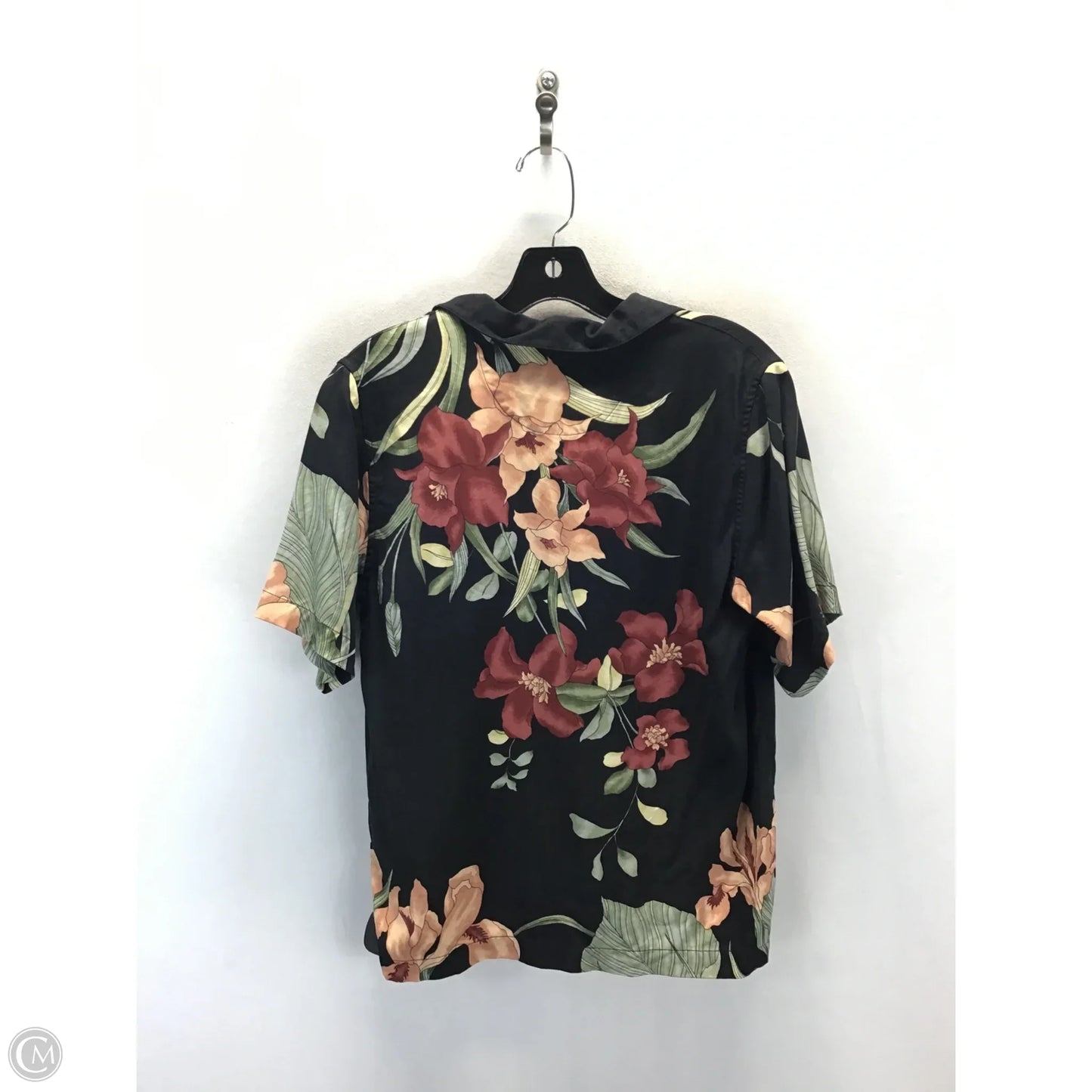 Top Short Sleeve By Tommy Bahama In Floral Print, Size: Xs