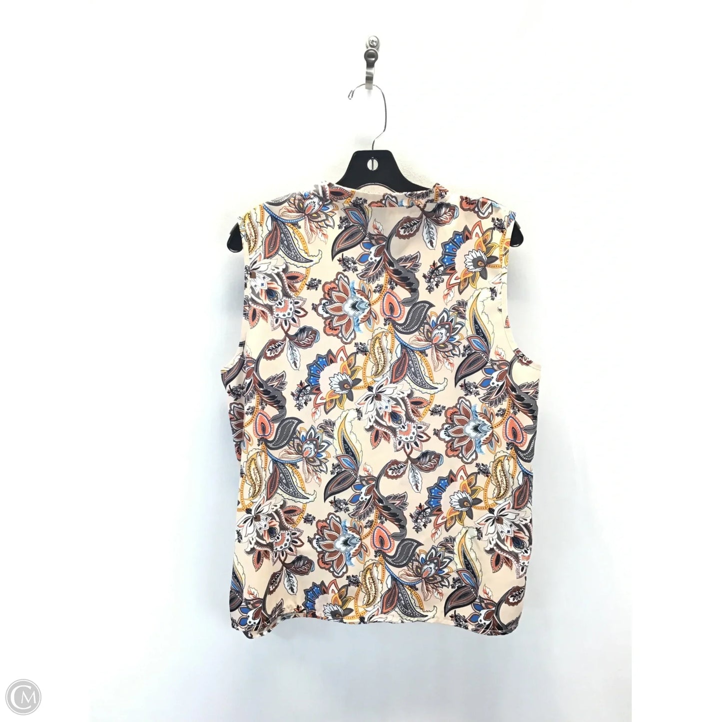 Top Sleeveless By Shein In Multi-colored, Size: L