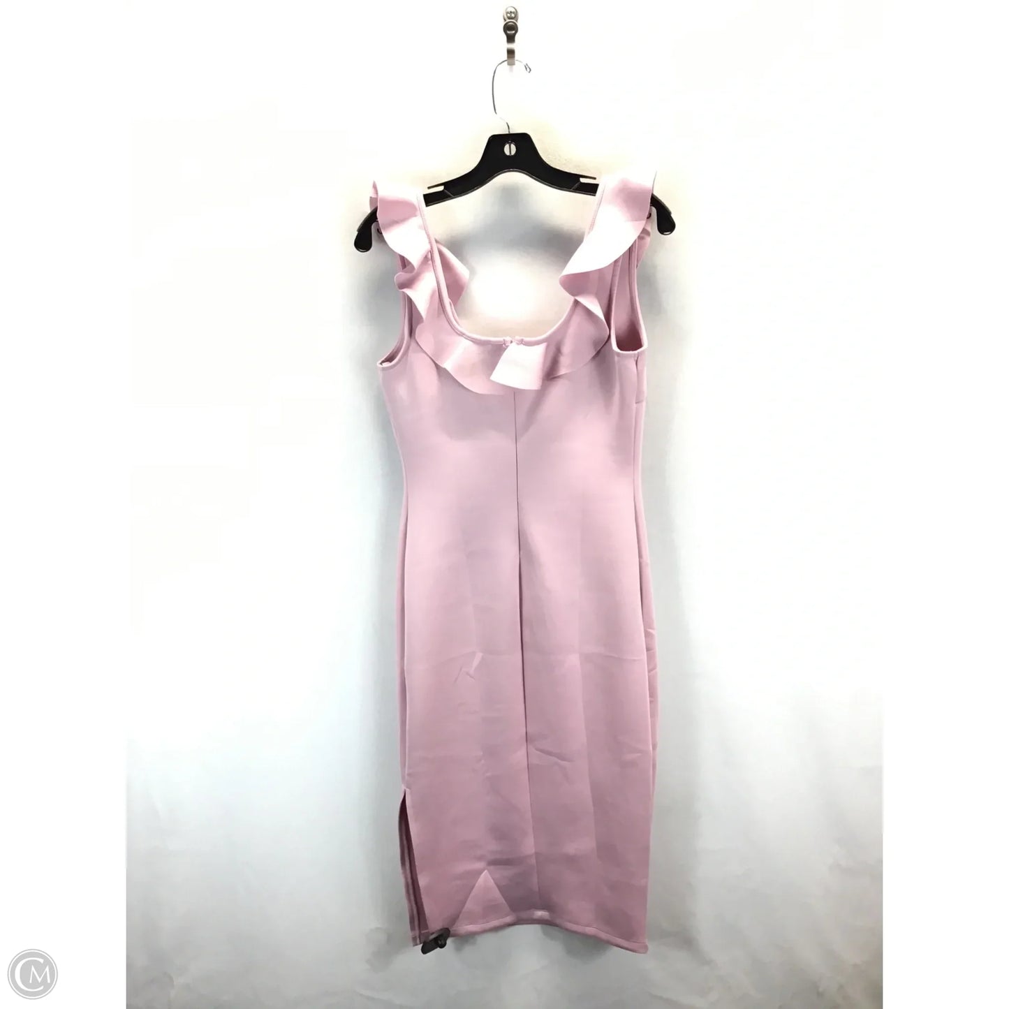 Dress Casual Midi By Venus In Pink, Size: M