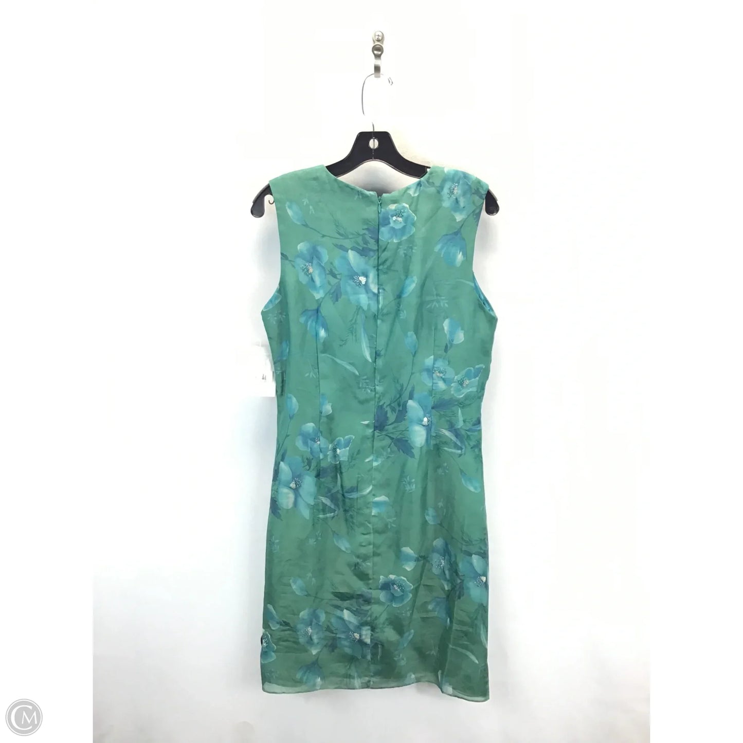 Dress Casual Midi By Liz Claiborne In Floral Print, Size: 10