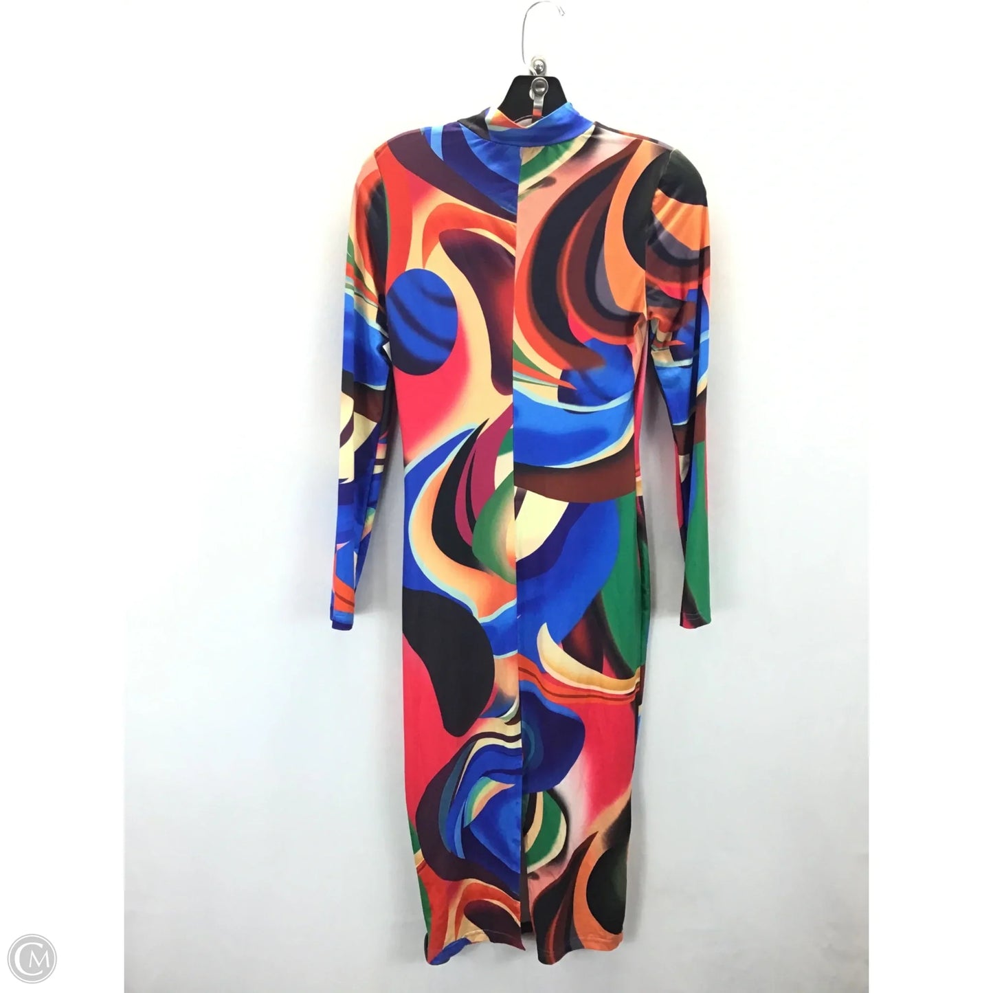 Dress Casual Midi By Shein In Multi-colored, Size: Xs