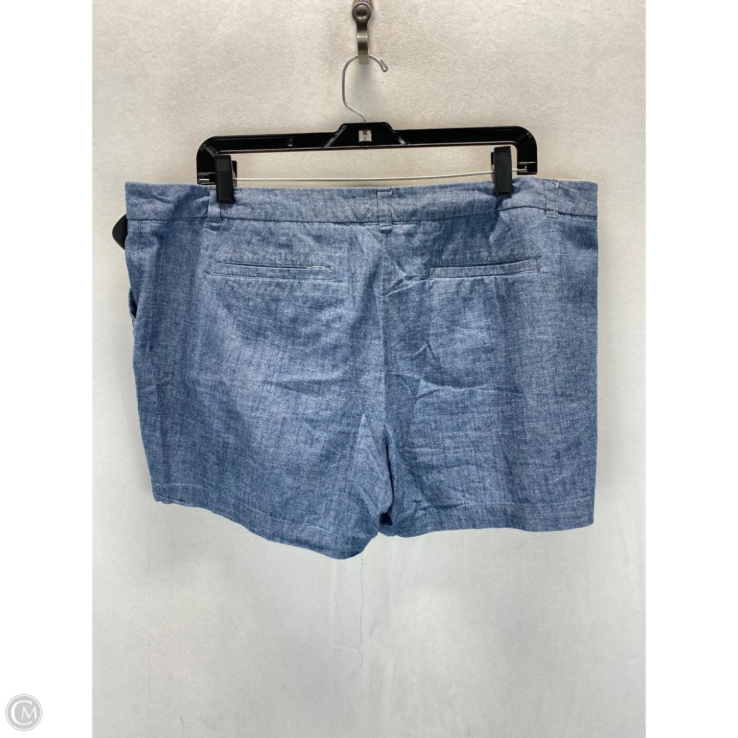 Shorts By Merona In Blue Denim, Size: 16