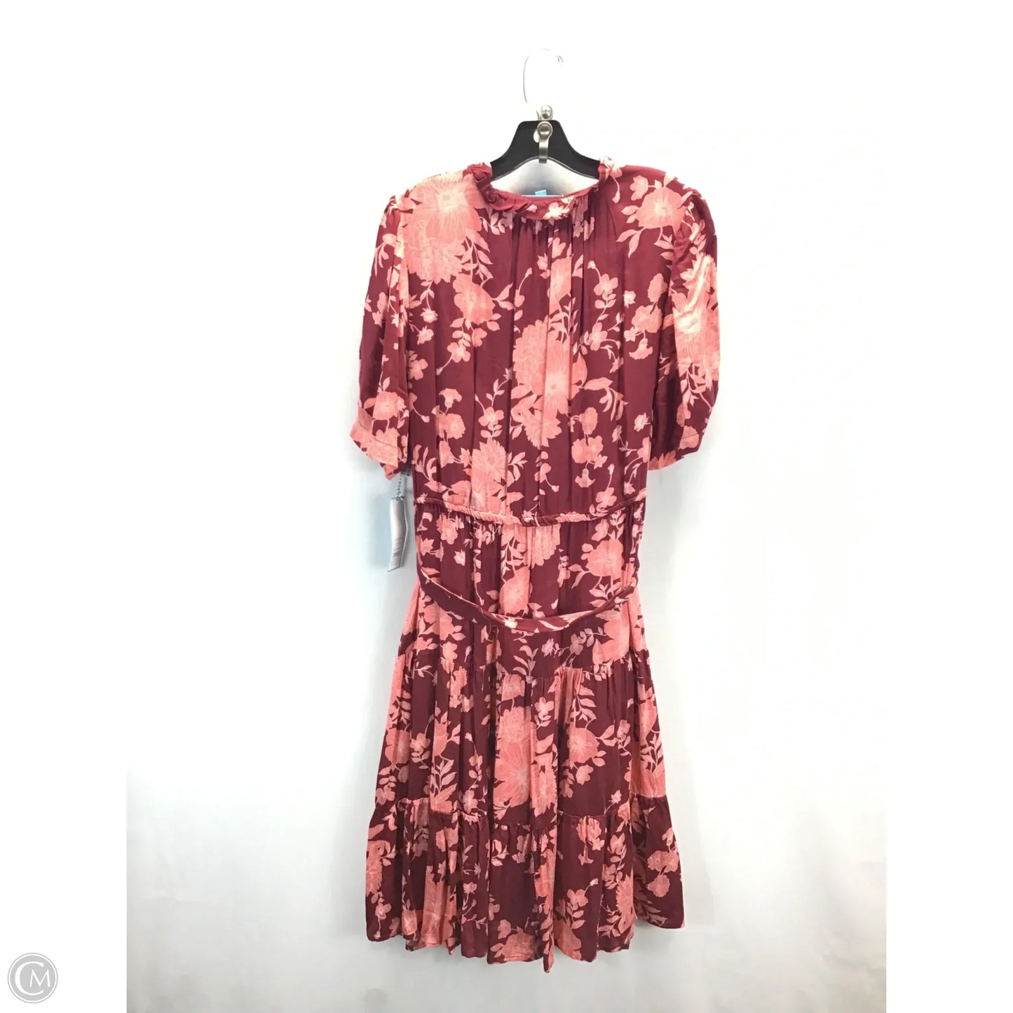 Dress Casual Midi By Draper James In Floral Print, Size: 1x