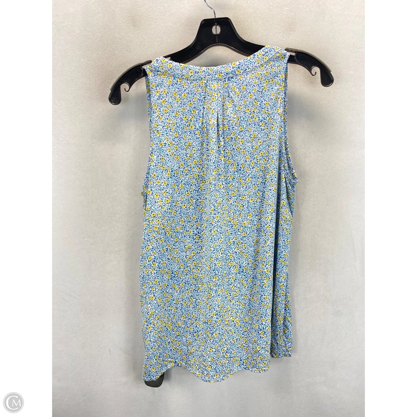 Top Sleeveless By Ava Christine In Floral Print, Size: S