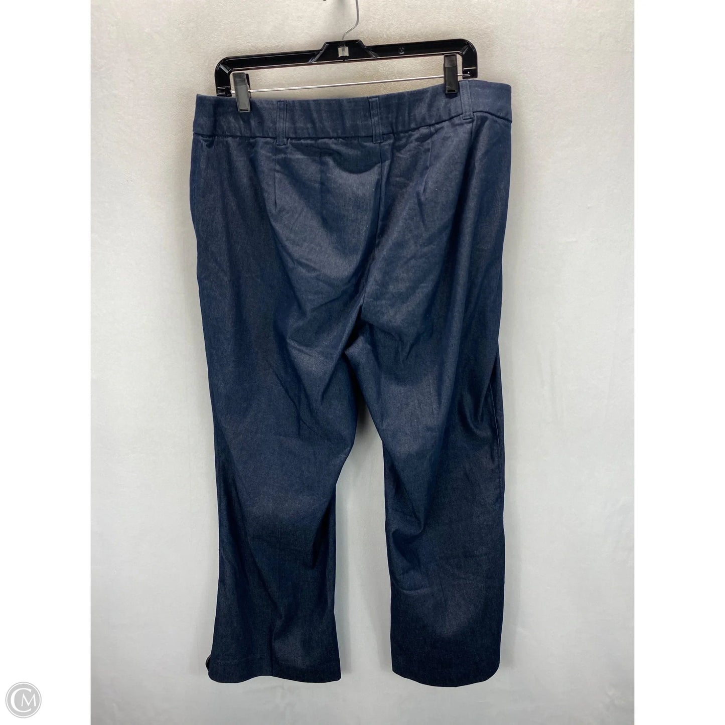 Pants Cropped By Lane Bryant In Blue, Size: 18