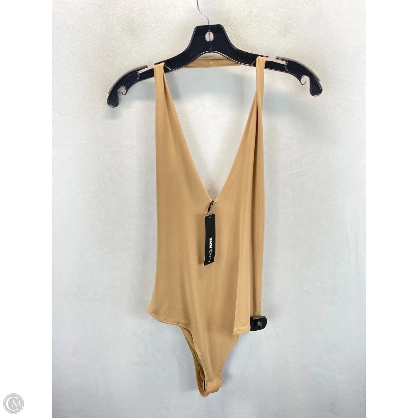 Bodysuit By Fashion Nova In Tan, Size: L