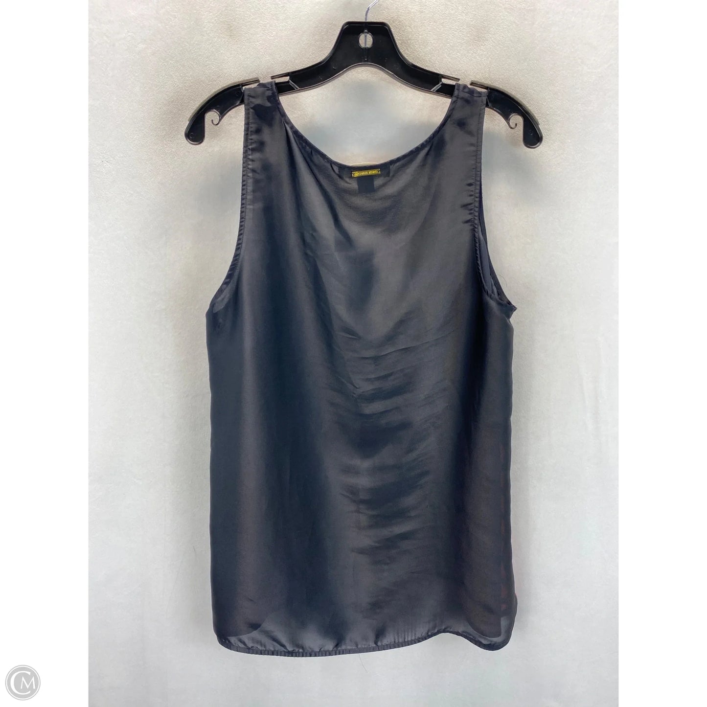Top Sleeveless Designer By Michael Kors In Black & Pink, Size: L