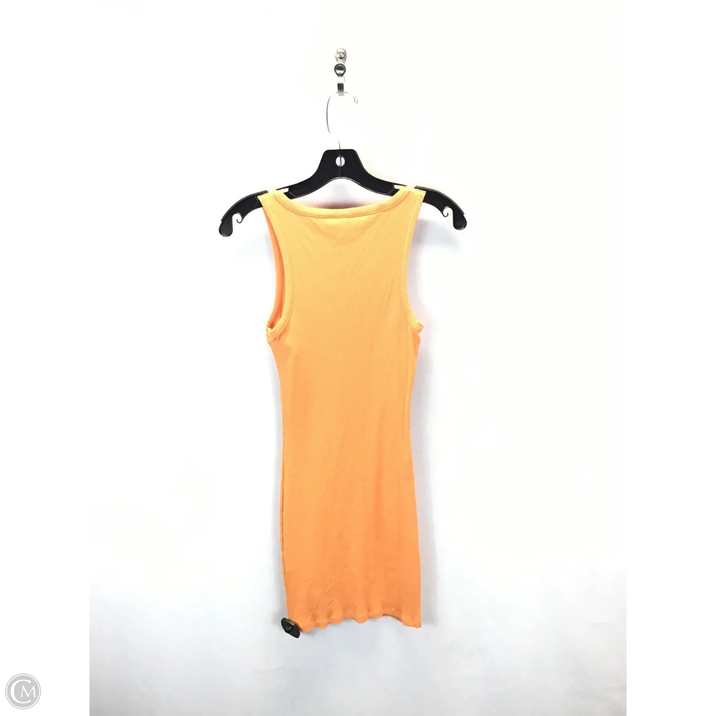 Dress Casual Midi By Divided In Orange, Size: M