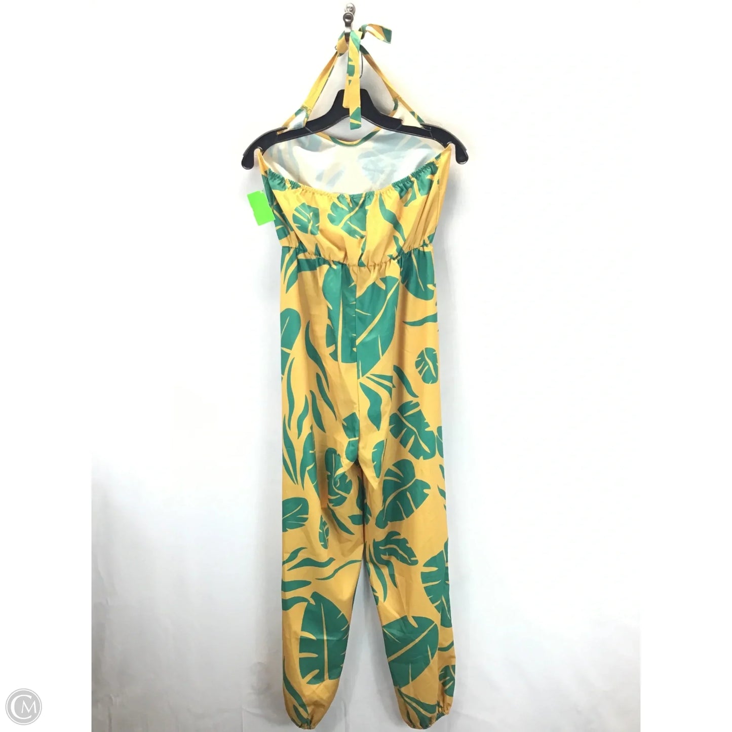 Jumpsuit By Shein In Green & Yellow, Size: 2