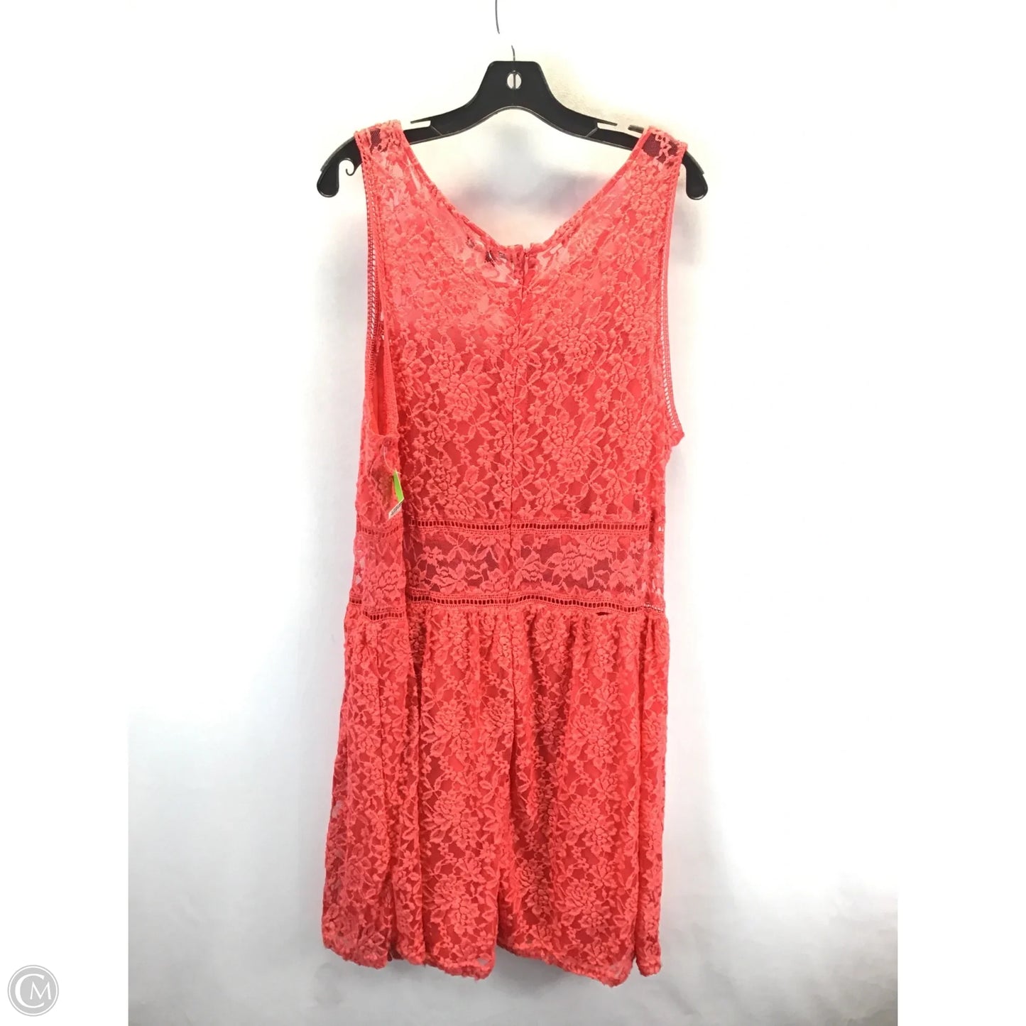 Dress Casual Midi By New Look In Orange, Size: 3x