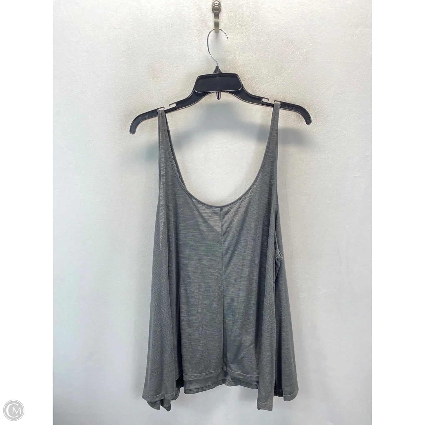 Top Sleeveless By American Eagle In Grey, Size: Xxl