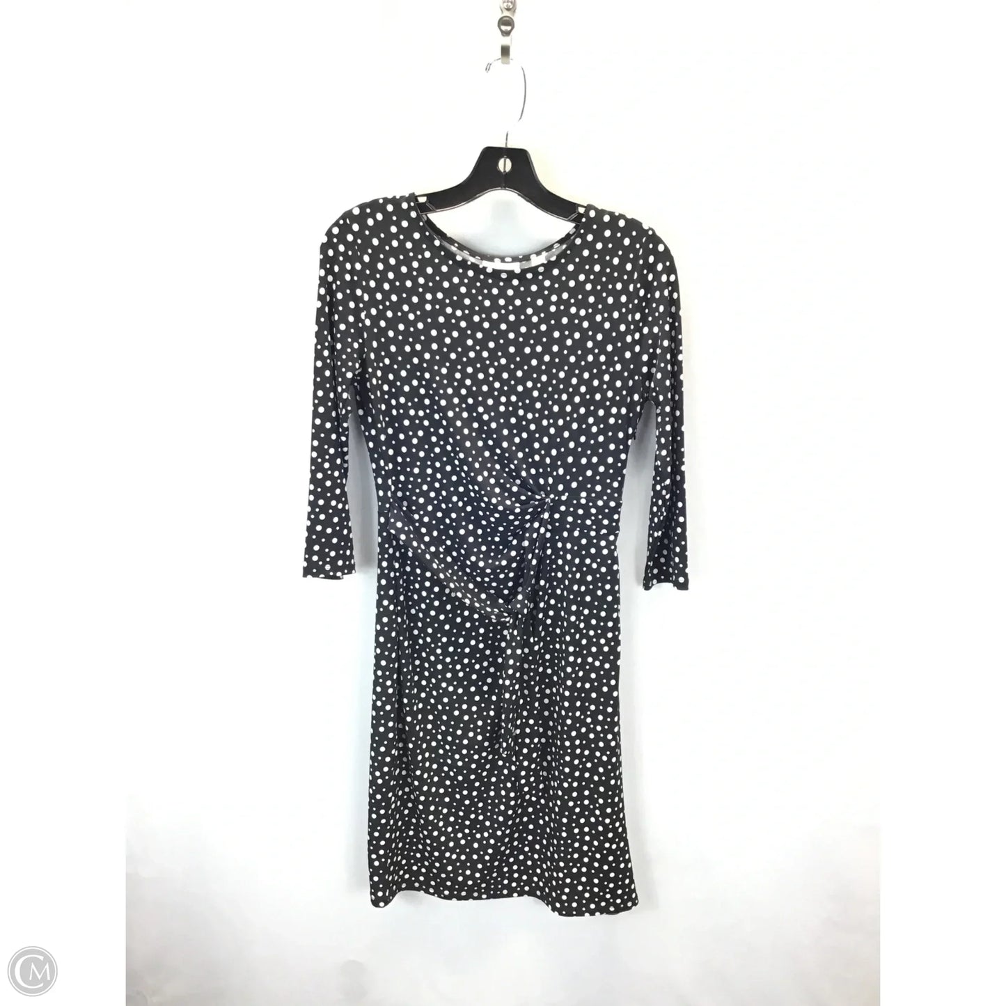 Dress Casual Midi By New York And Co In Black & White, Size: Xs