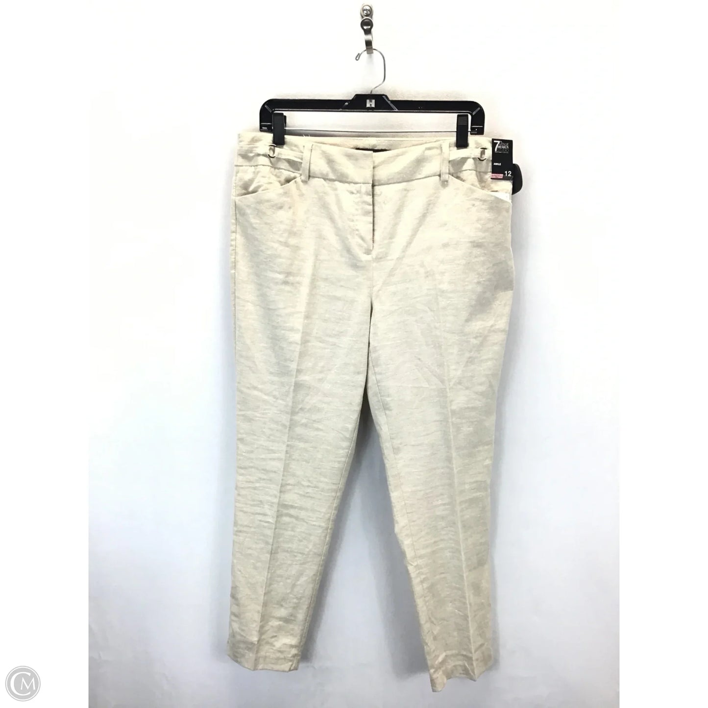 Pants Linen By New York And Co In Beige, Size: 12