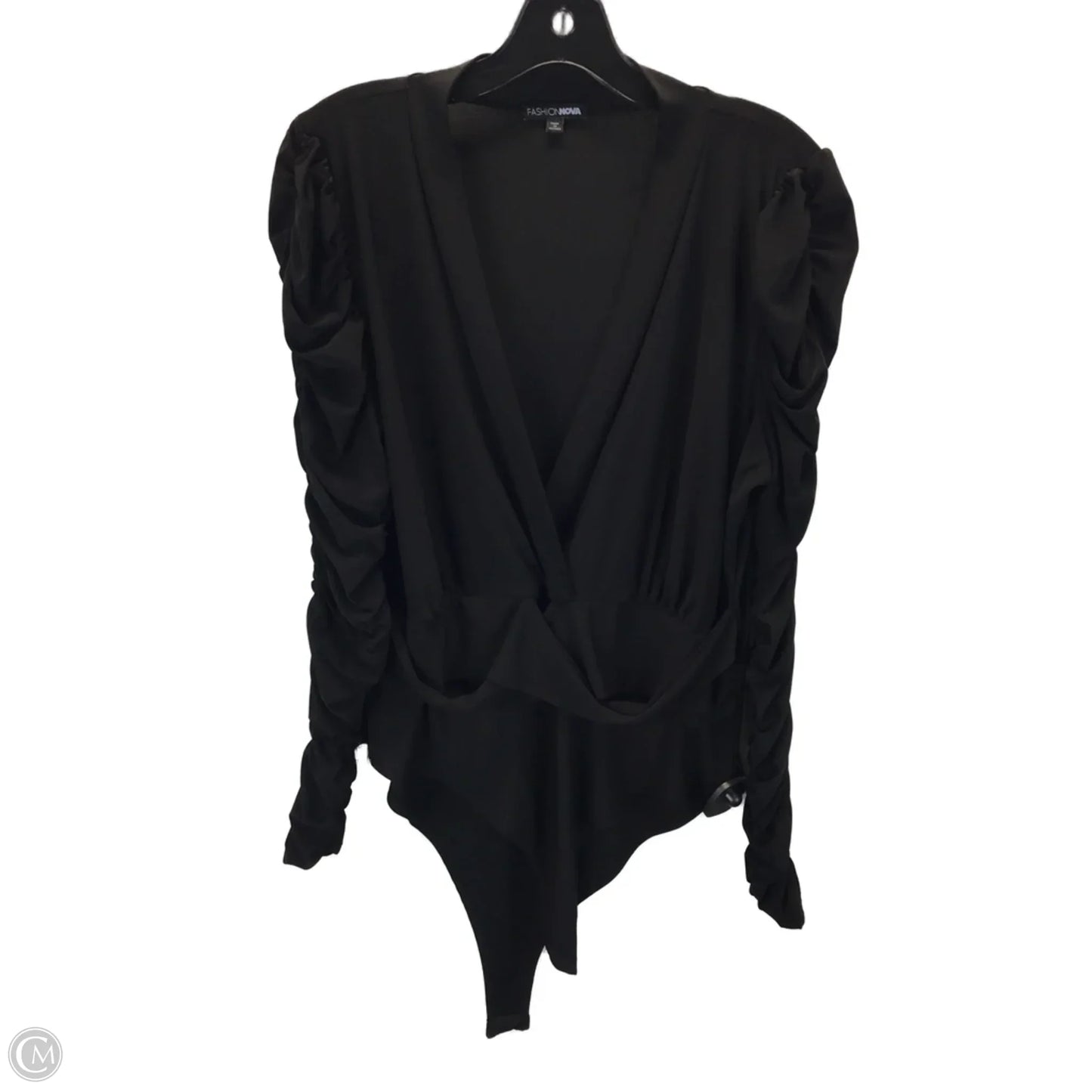 Bodysuit By Fashion Nova In Black, Size: 1x