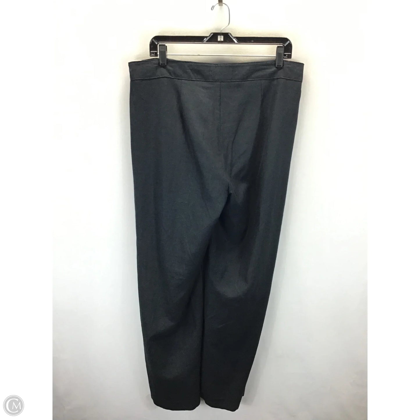 Pants Linen By Chadwicks In Navy, Size: 14