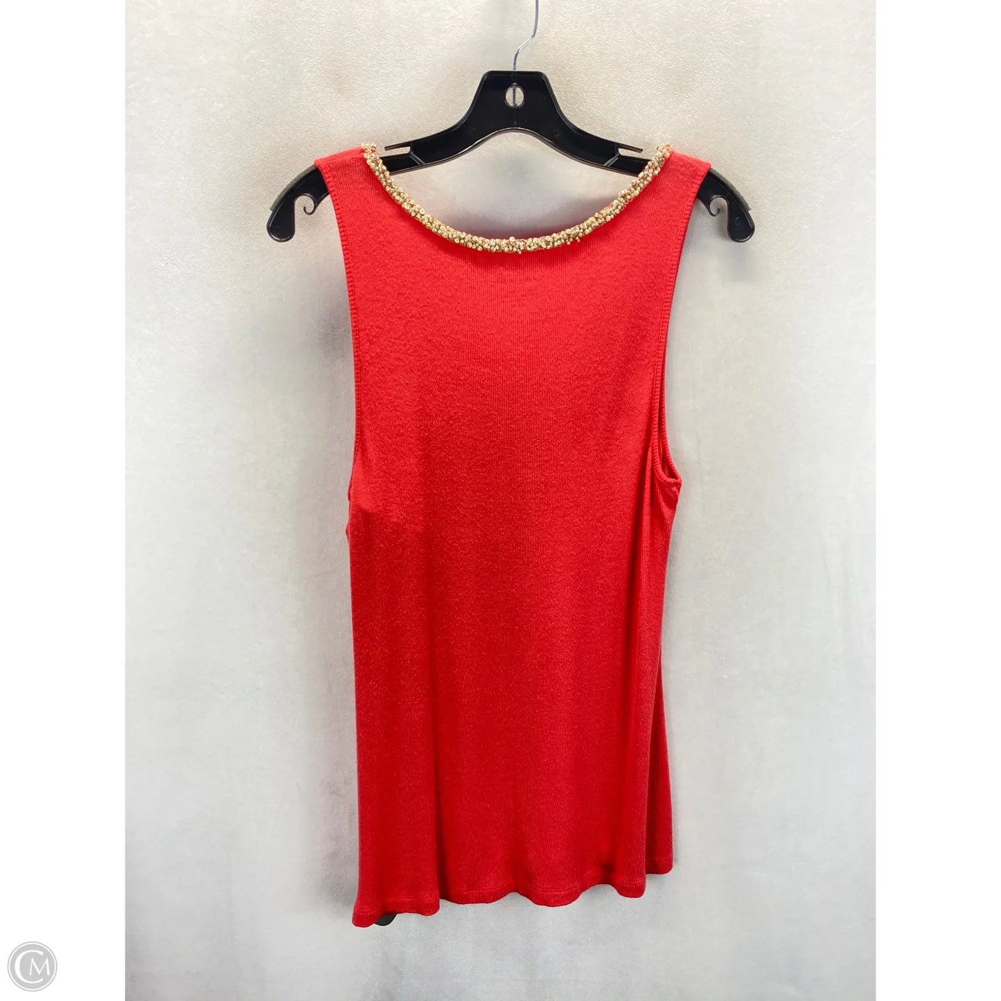 Tank Top By Charter Club In Peach, Size: Xl