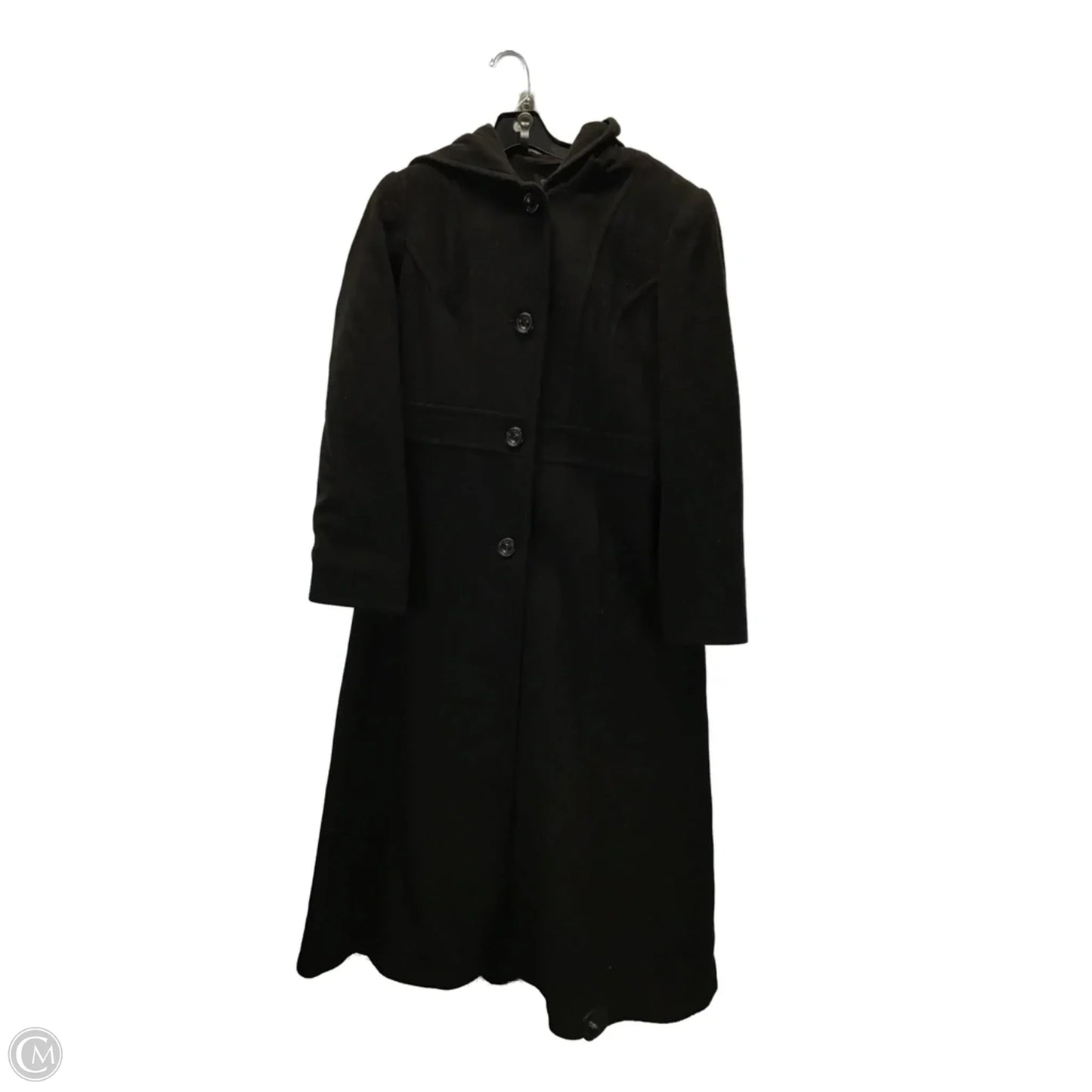 Coat Wool By Clothes Mentor In Brown, Size: 10