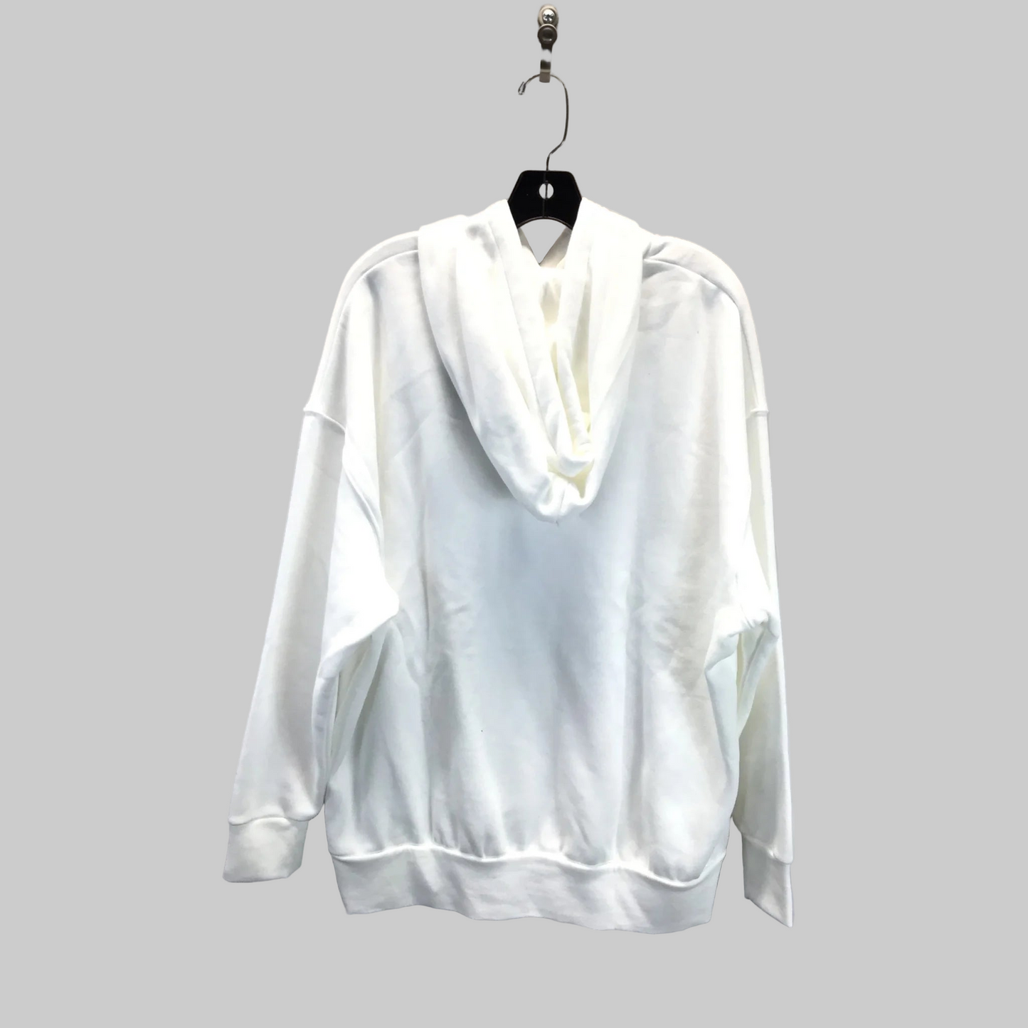 Sweatshirt Hoodie By Under Armour In White, Size: L
