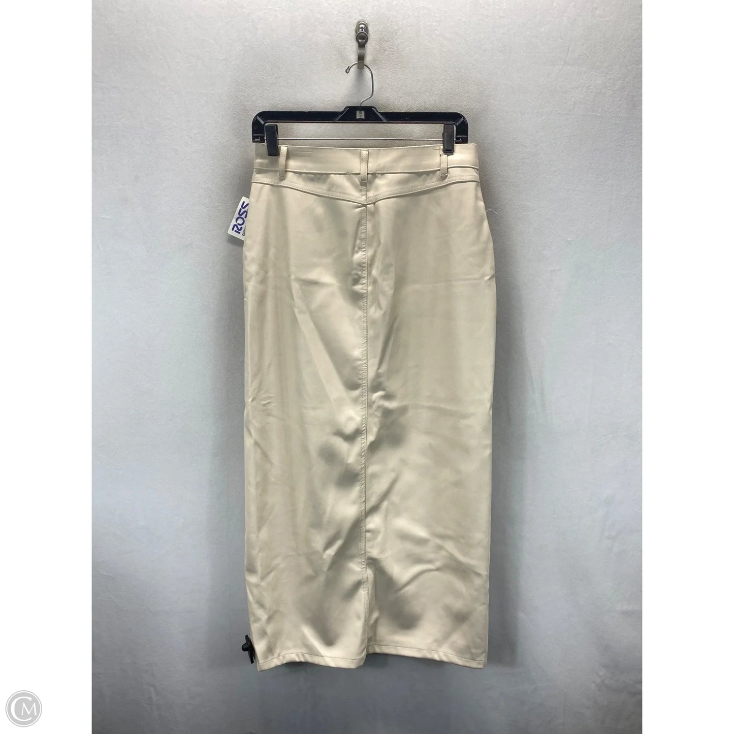 Skirt Maxi By Haute Monde In Cream, Size: 0