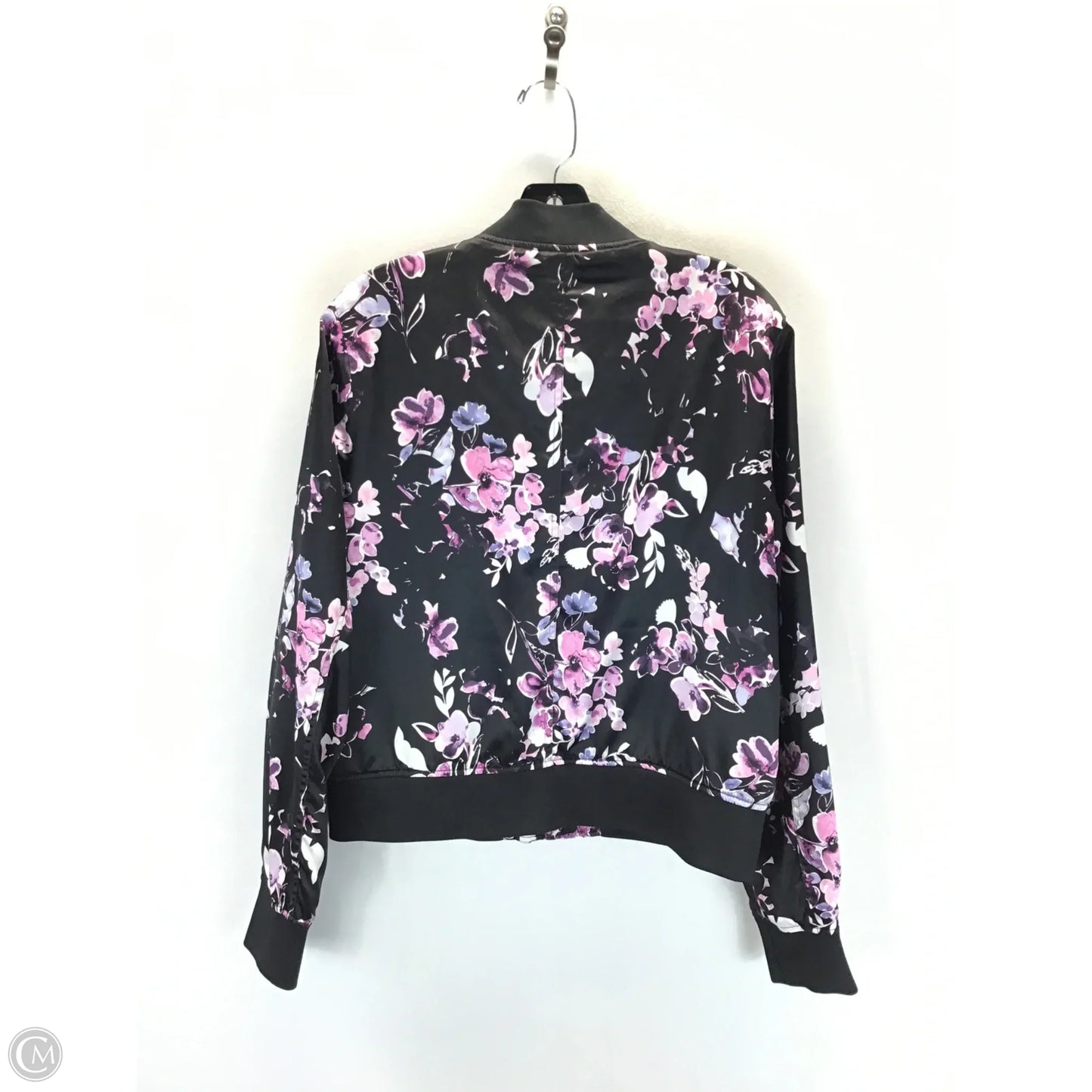 Jacket Other By Ana In Black & Pink, Size: L