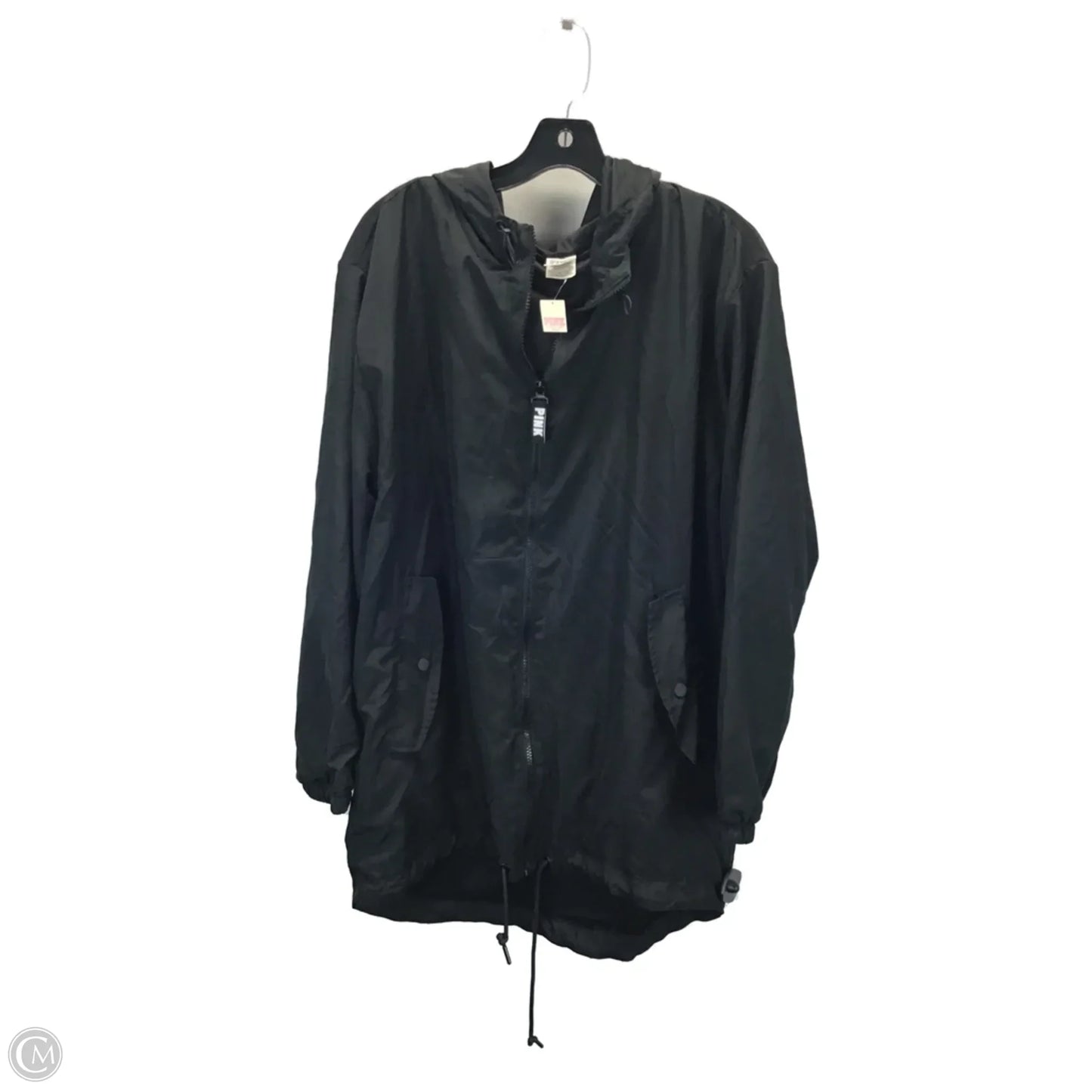 Jacket Utility By Pink In Black, Size: L