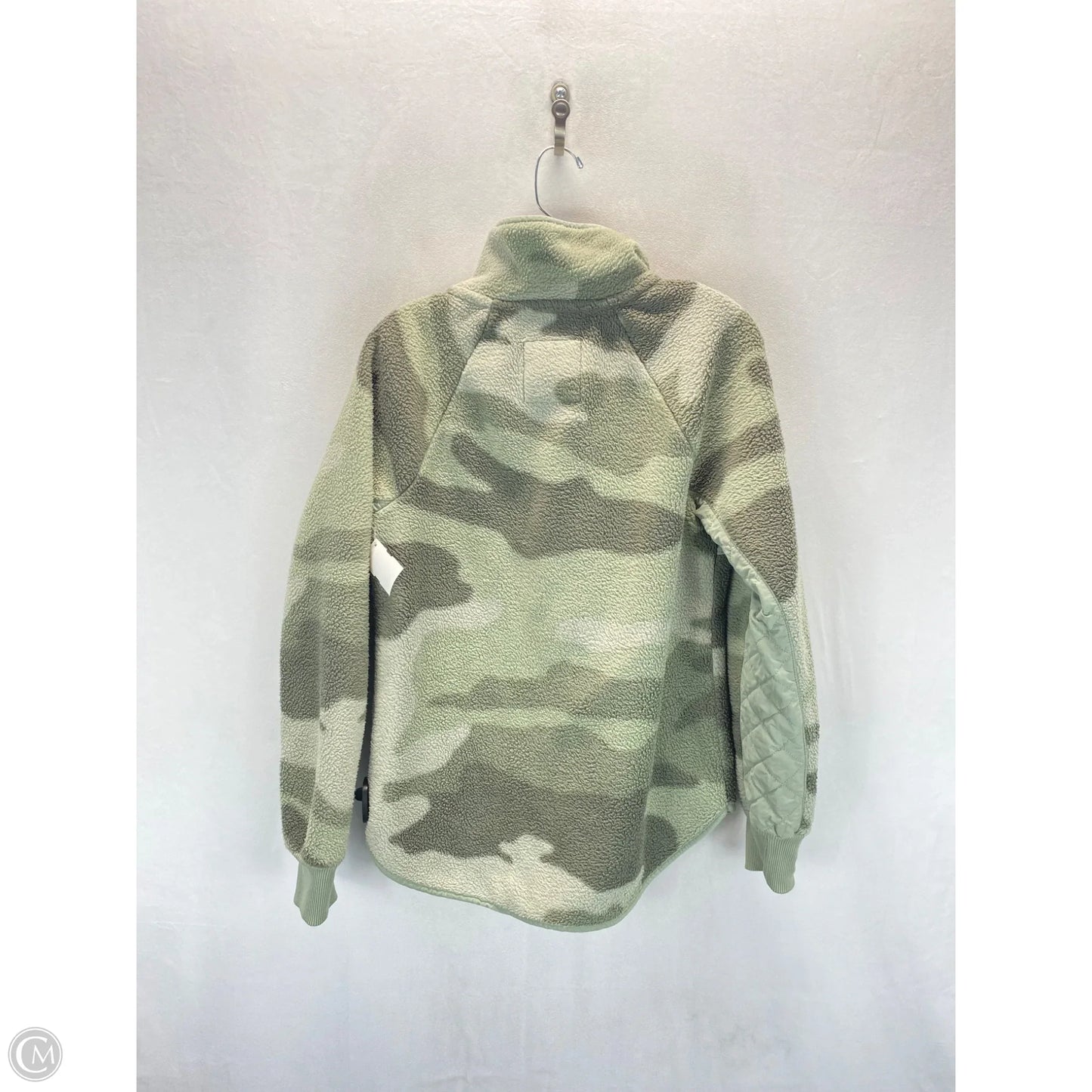 Jacket Shirt By Abercrombie And Fitch In Camouflage Print, Size: S