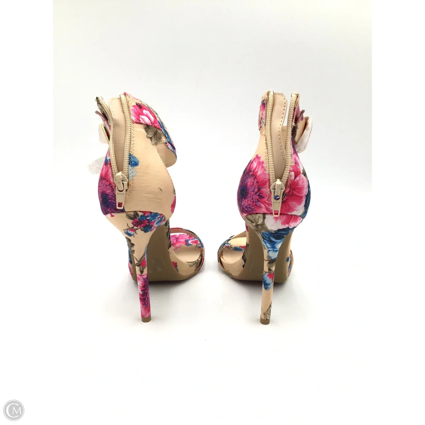 Shoes Heels Stiletto By Wild Diva In Floral Print, Size: 8
