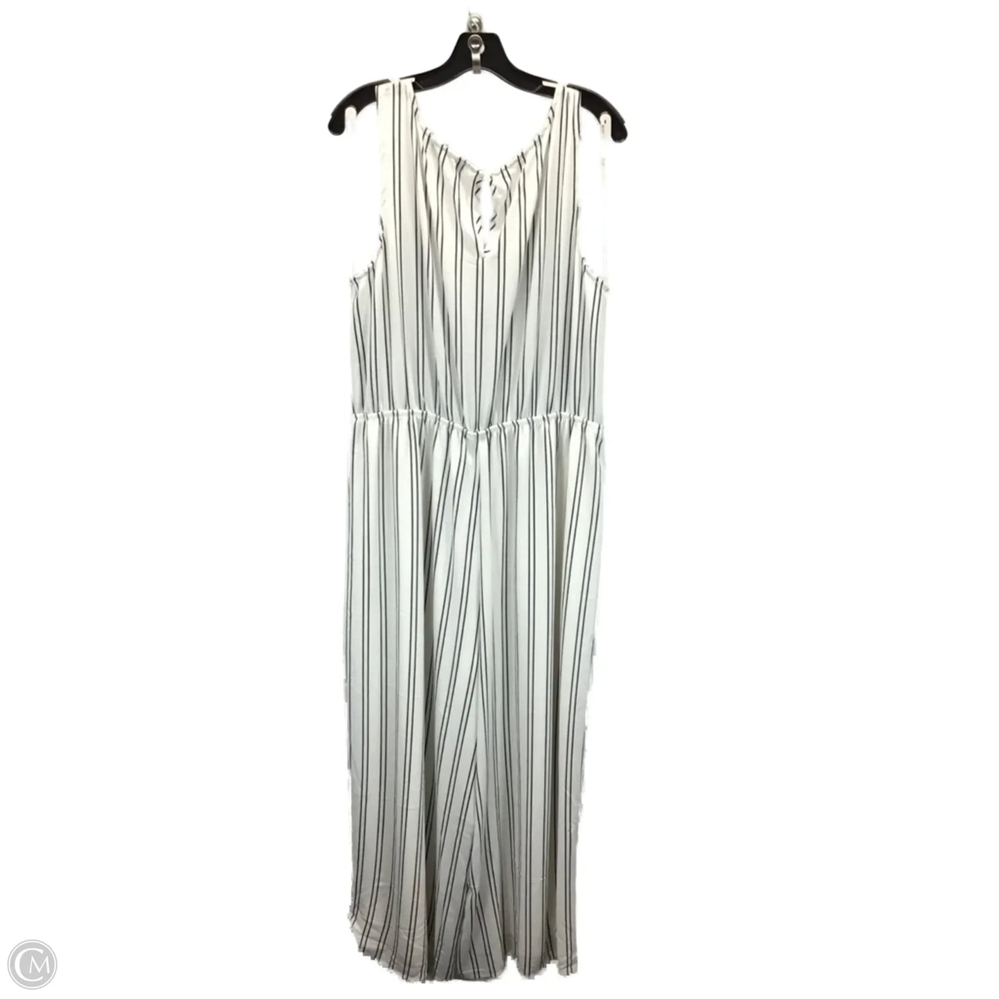 Jumpsuit By Forever 21 In Black & White, Size: 2x