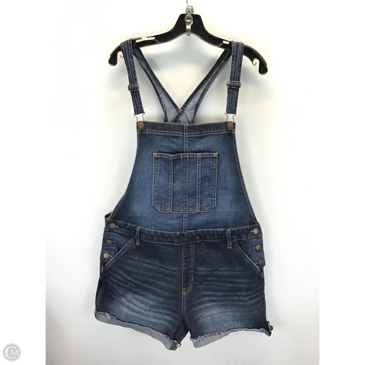 Overalls By No Boundaries In Blue Denim, Size: Xxl