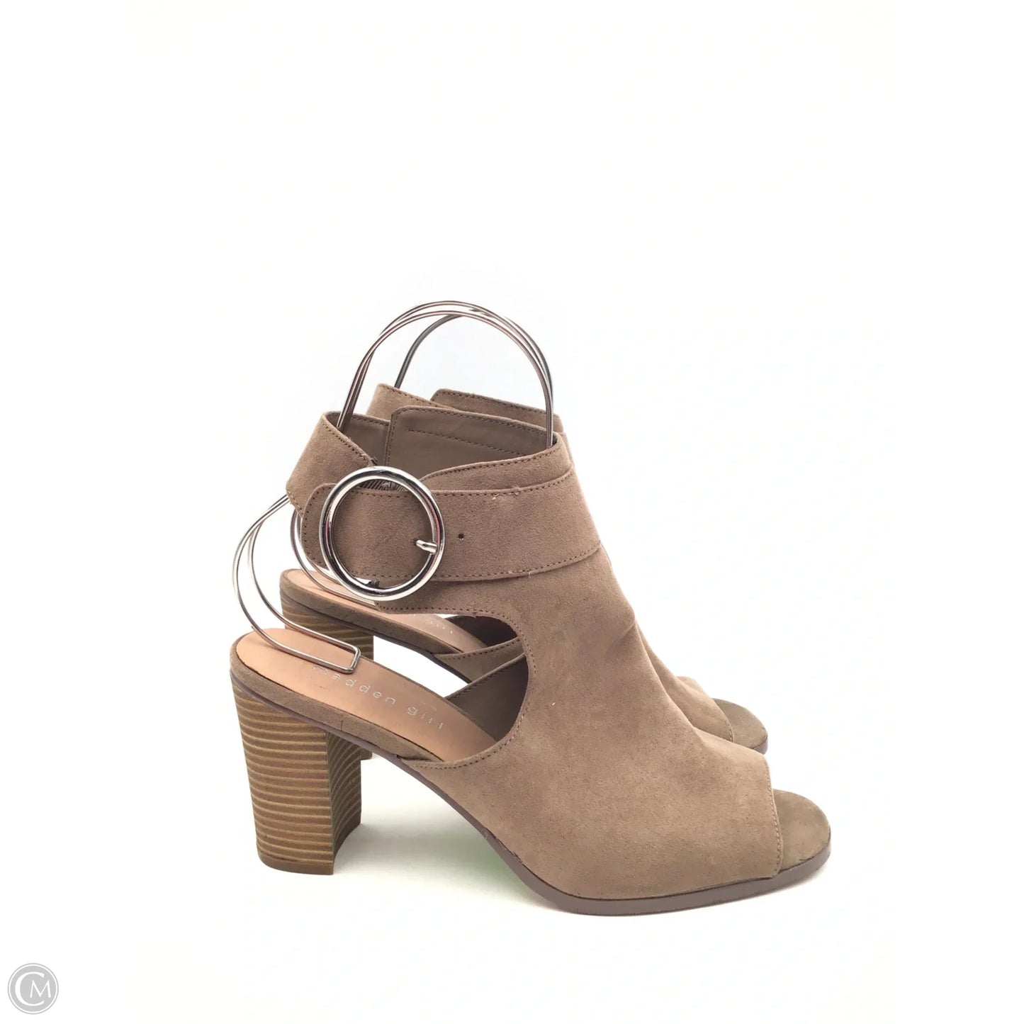 Shoes Heels Platform By Madden Girl In Brown, Size: 9.5