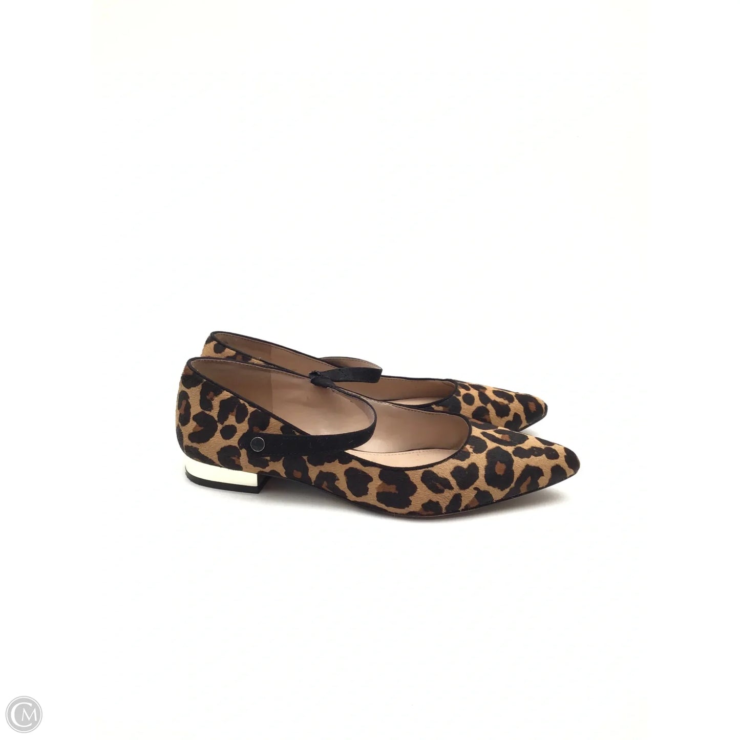 Shoes Flats By Clothes Mentor In Animal Print, Size: 7
