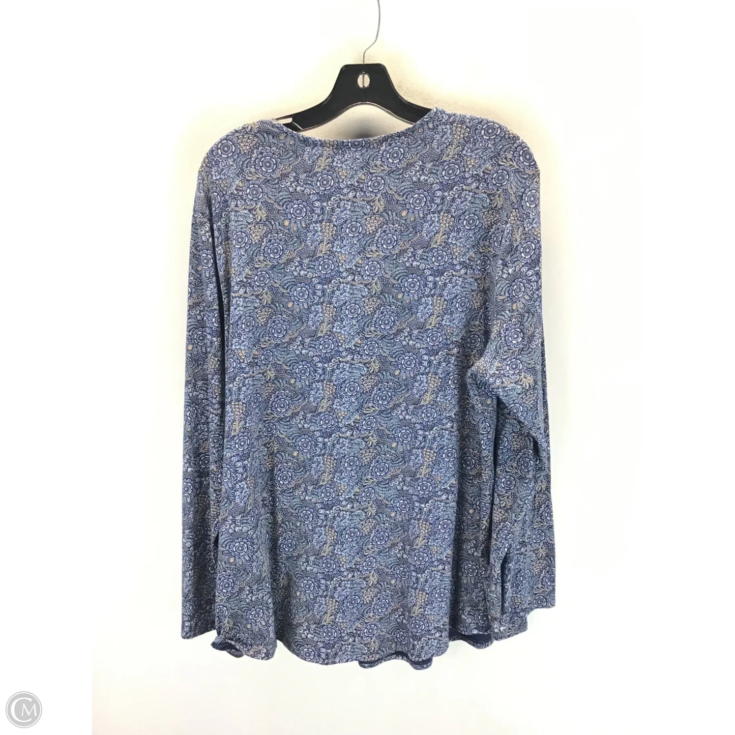 Top Long Sleeve By Pure Jill In Multi-colored, Size: 2x