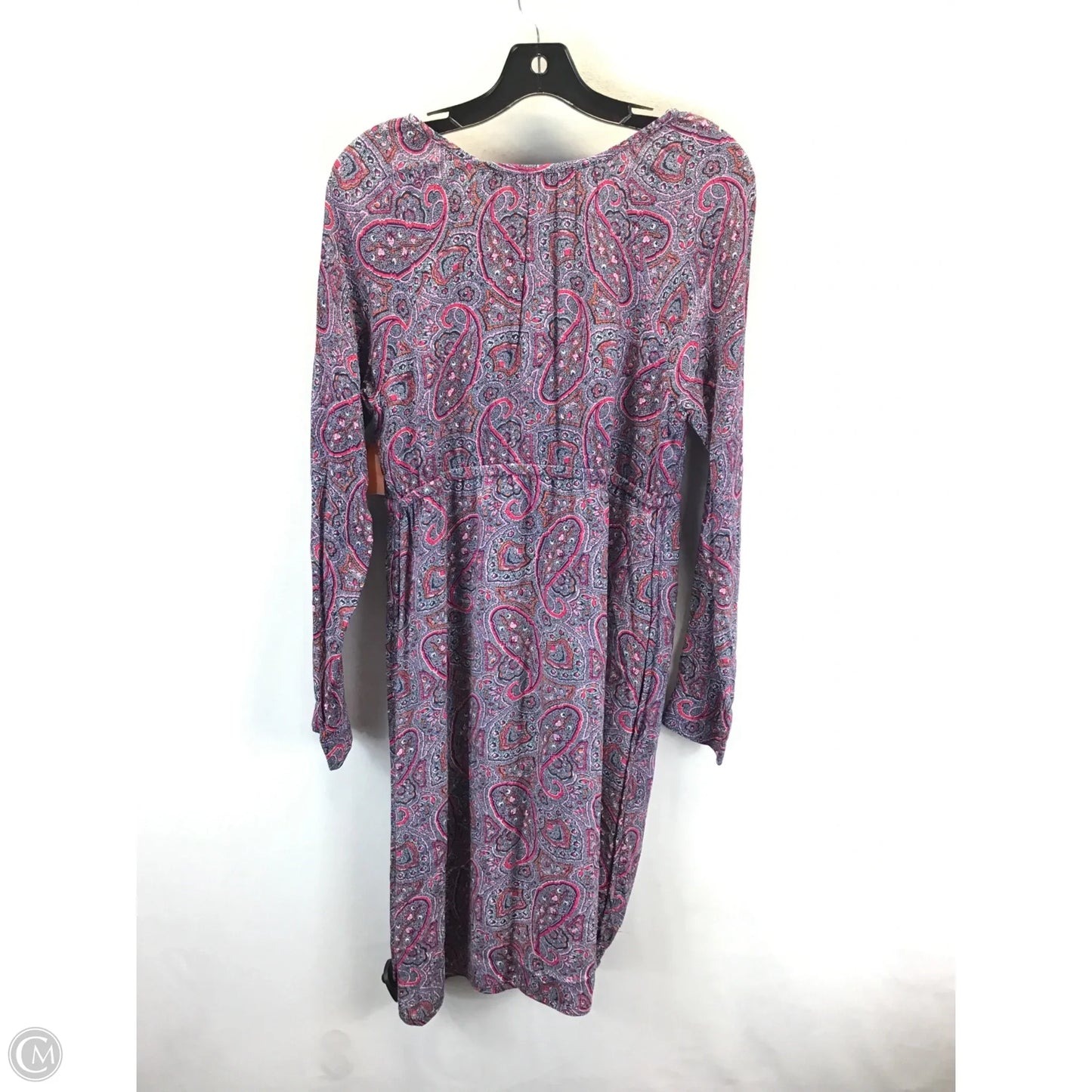 Dress Casual Midi By Gap In Paisley Print, Size: S