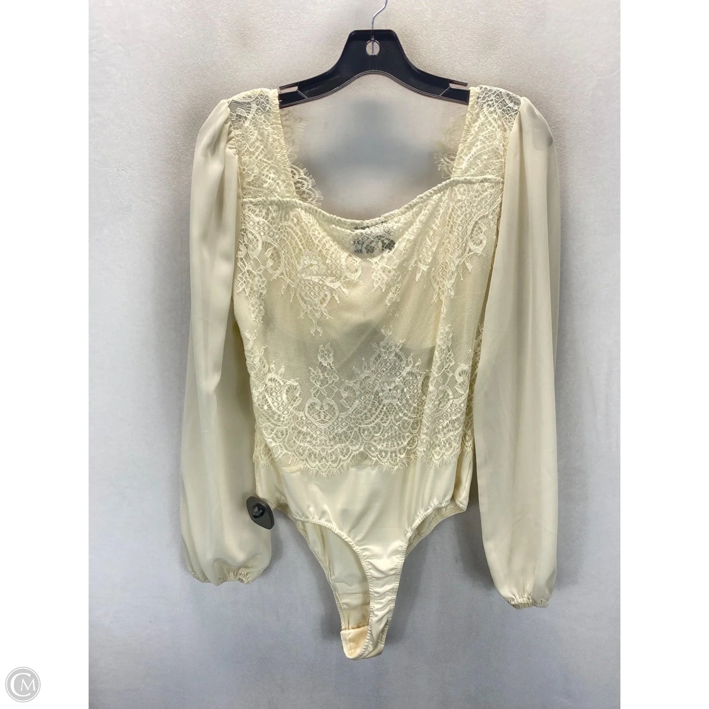 Bodysuit By Windsor In Cream, Size: L