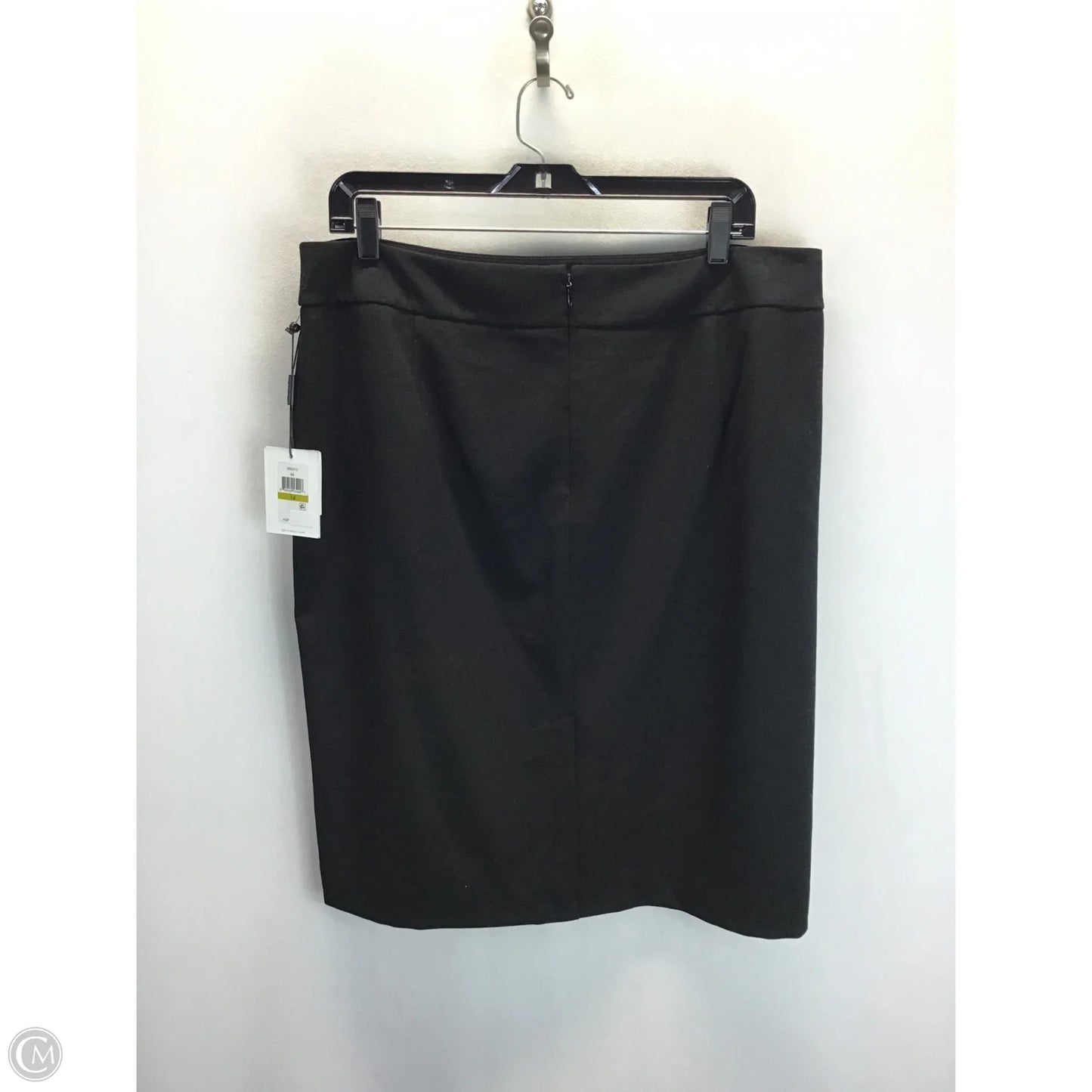 Skirt Midi By Calvin Klein In Black, Size: 14