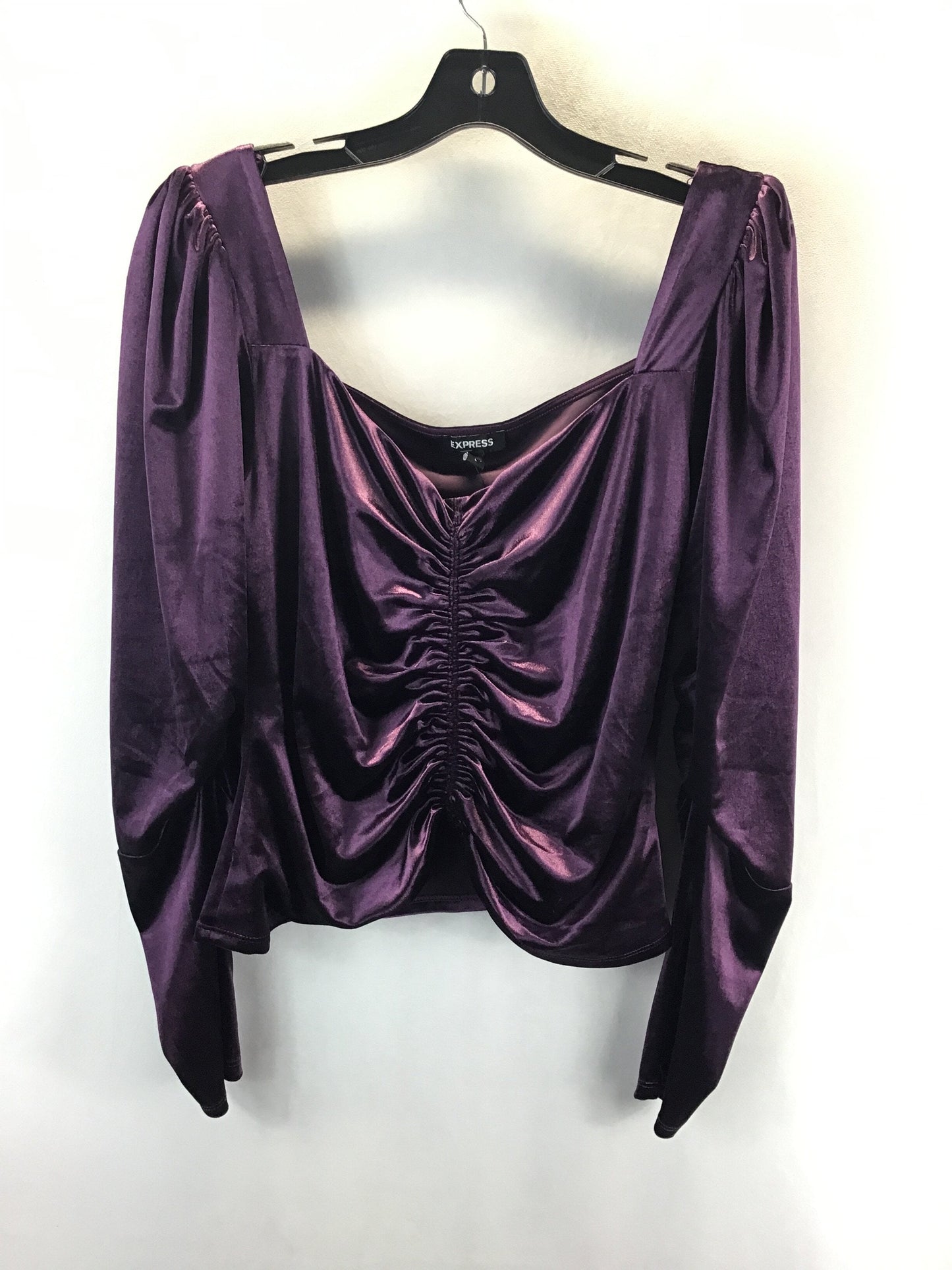 Top Long Sleeve By Express Size: L
